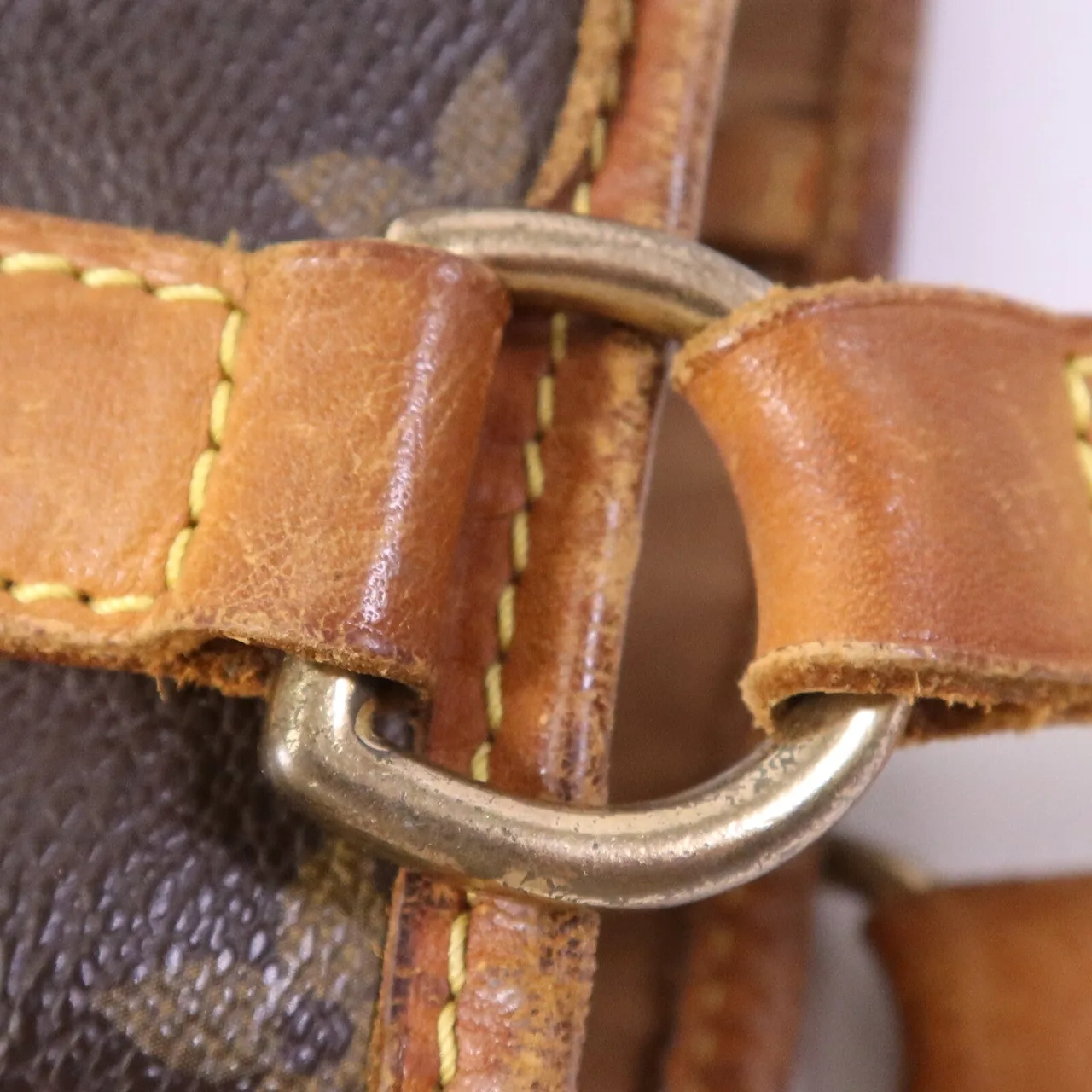 LOUIS VUITTON Batignolles M51154 Shoulder Bag Coated Canvas 棕色 / Brown Coated Canvas Rank C - Thumbnail 7