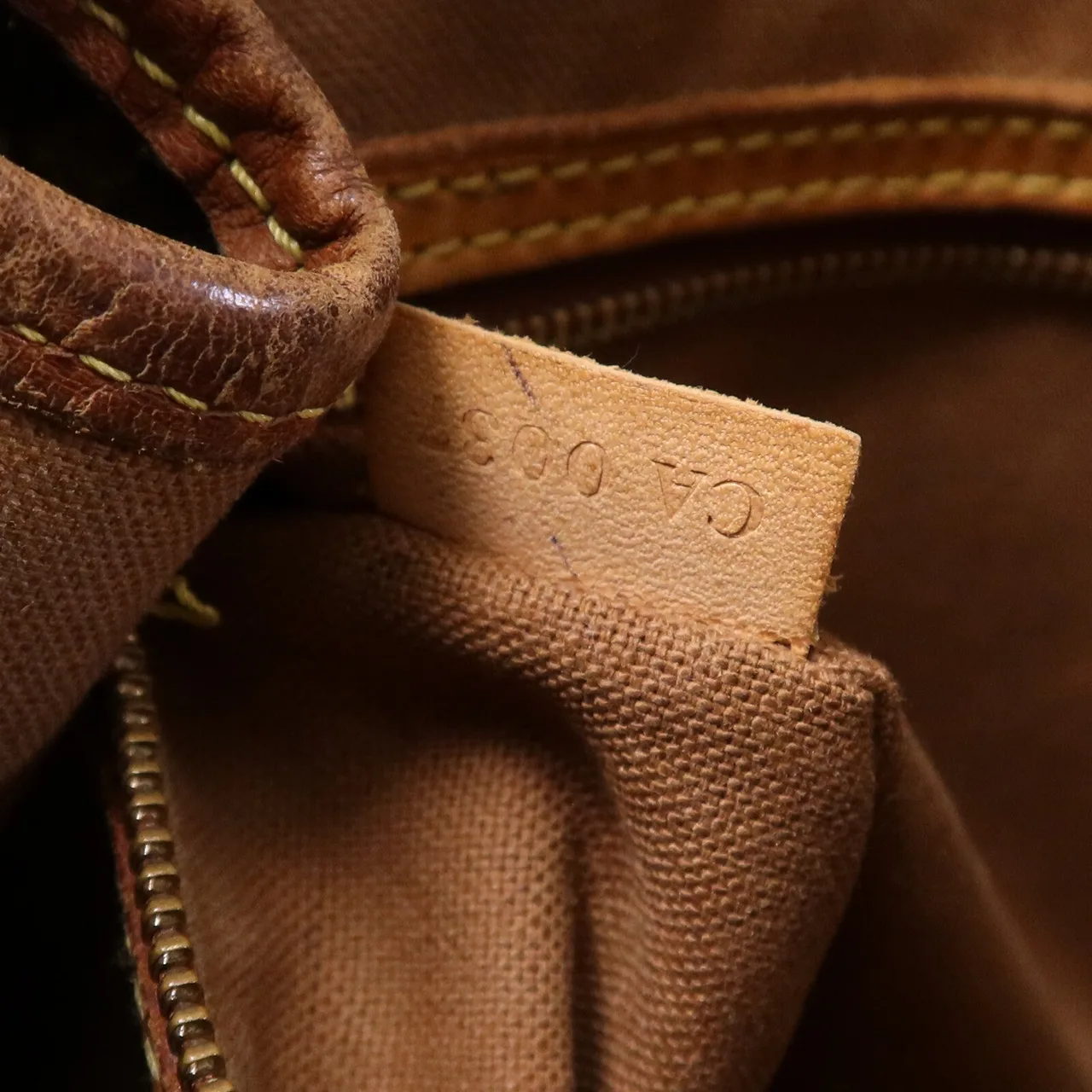LOUIS VUITTON Batignolles M51154 Shoulder Bag Coated Canvas 棕色 / Brown Coated Canvas Rank C - Thumbnail 8