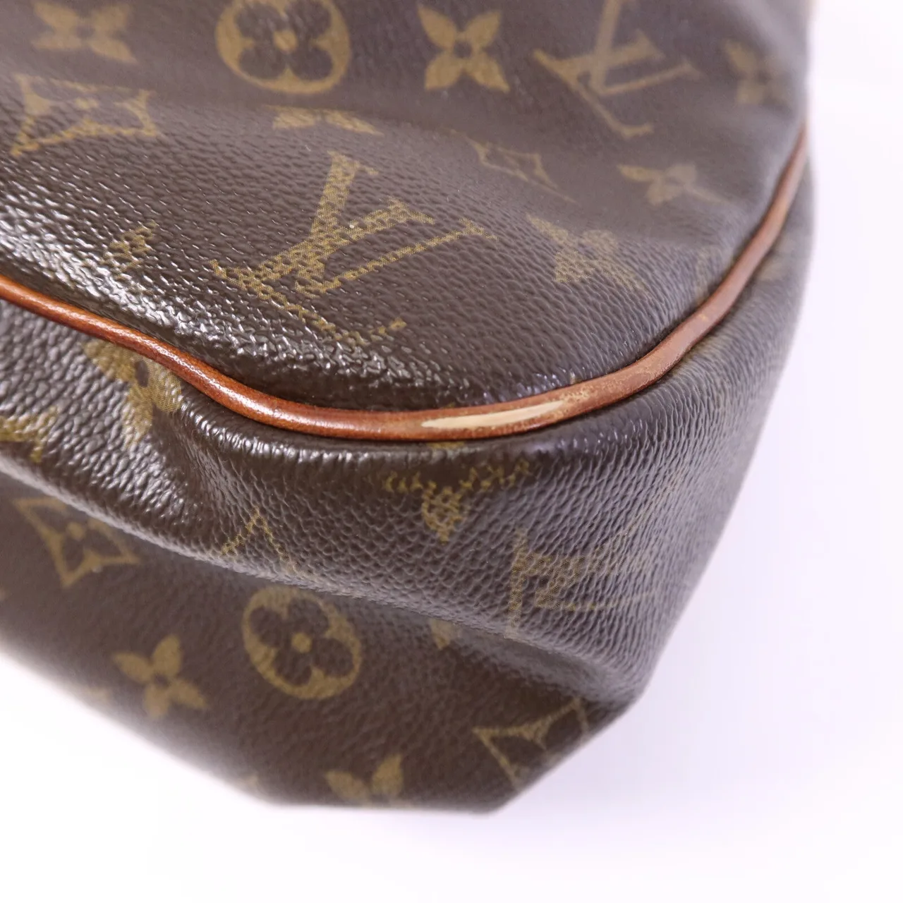 LOUIS VUITTON Batignolles M51154 Shoulder Bag Coated Canvas 棕色 / Brown Coated Canvas Rank C - Thumbnail 10