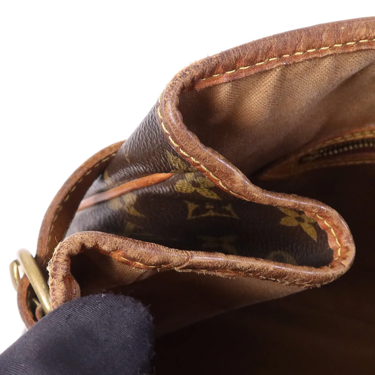 LOUIS VUITTON Batignolles M51154 Shoulder Bag Coated Canvas 棕色 / Brown Coated Canvas Rank C - Thumbnail 17