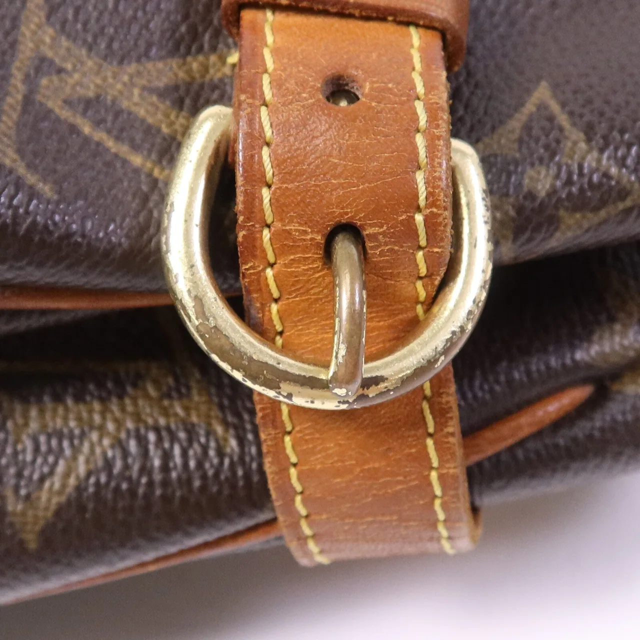 LOUIS VUITTON Batignolles M51154 Shoulder Bag Coated Canvas 棕色 / Brown Coated Canvas Rank C - Thumbnail 25