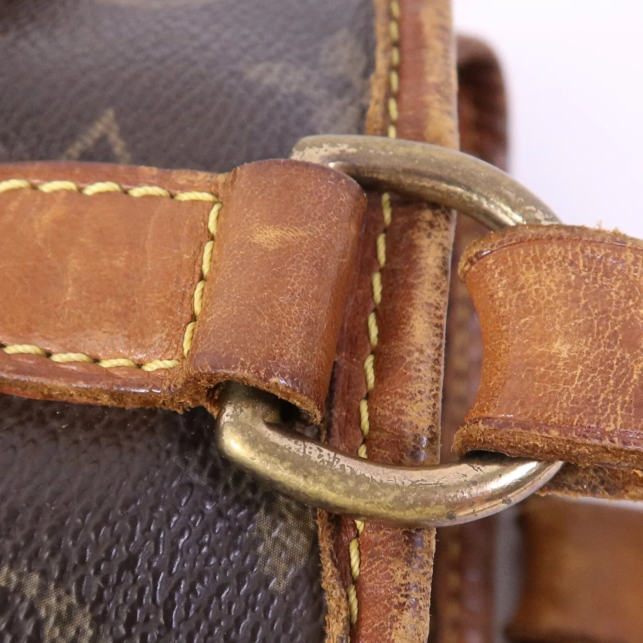 LOUIS VUITTON Batignolles M51154 Shoulder Bag Coated Canvas 棕色 / Brown Coated Canvas Rank C - Thumbnail 26