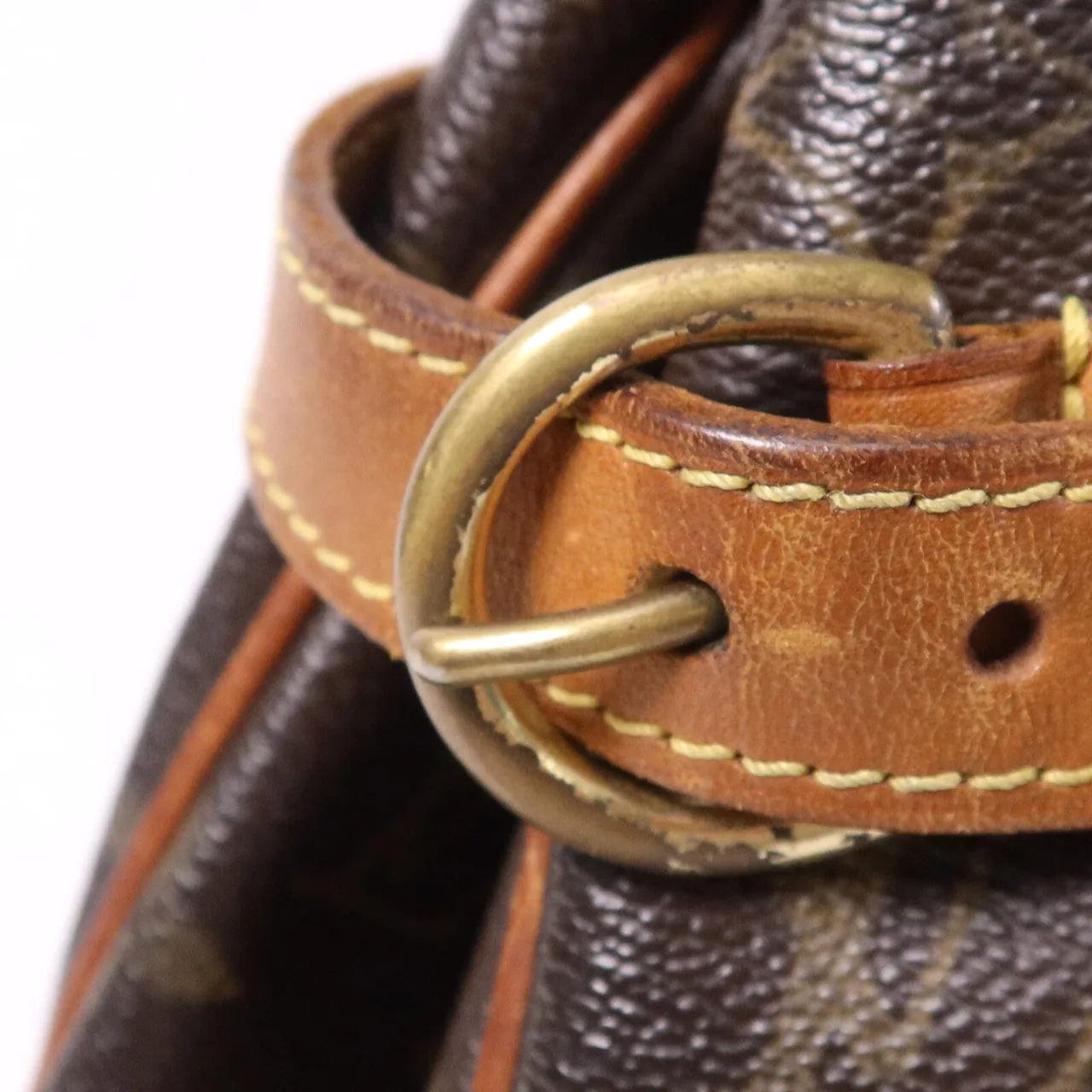 LOUIS VUITTON Batignolles M51154 Shoulder Bag Coated Canvas 棕色 / Brown Coated Canvas Rank C - Thumbnail 27