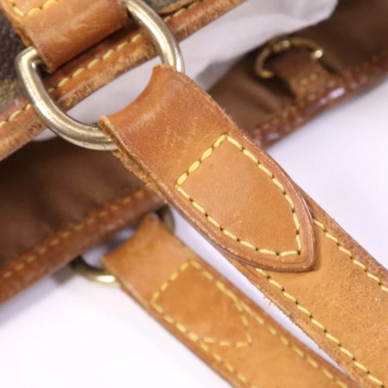 LOUIS VUITTON Batignolles M51154 Shoulder Bag Coated Canvas 棕色 / Brown Coated Canvas Rank C - Thumbnail 31