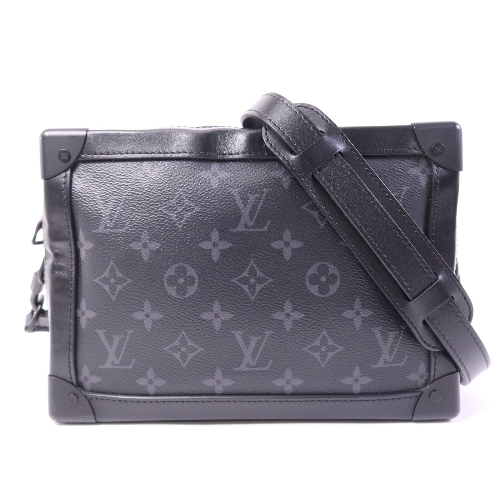 LOUIS VUITTON Soft Trunk M44730 Shoulder Bag Coated Canvas