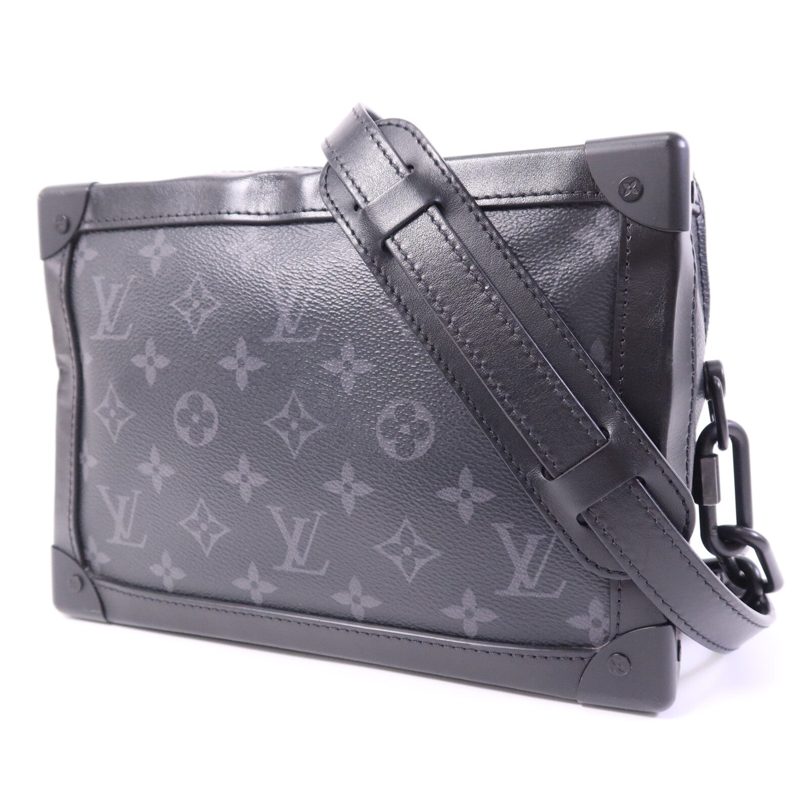 LOUIS VUITTON Soft Trunk M44730 Shoulder Bag Coated Canvas 3