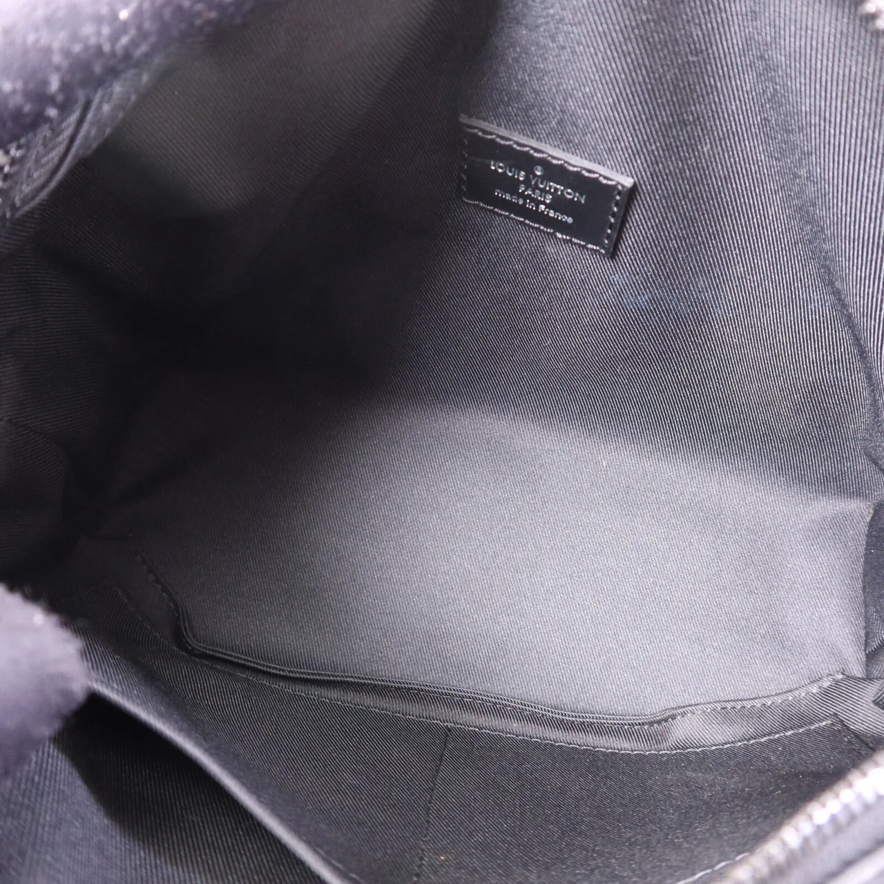 LOUIS VUITTON Soft Trunk M44730 肩背包 塗層帆布 黑色 / Black 塗層帆布 中古品B - 縮圖 5