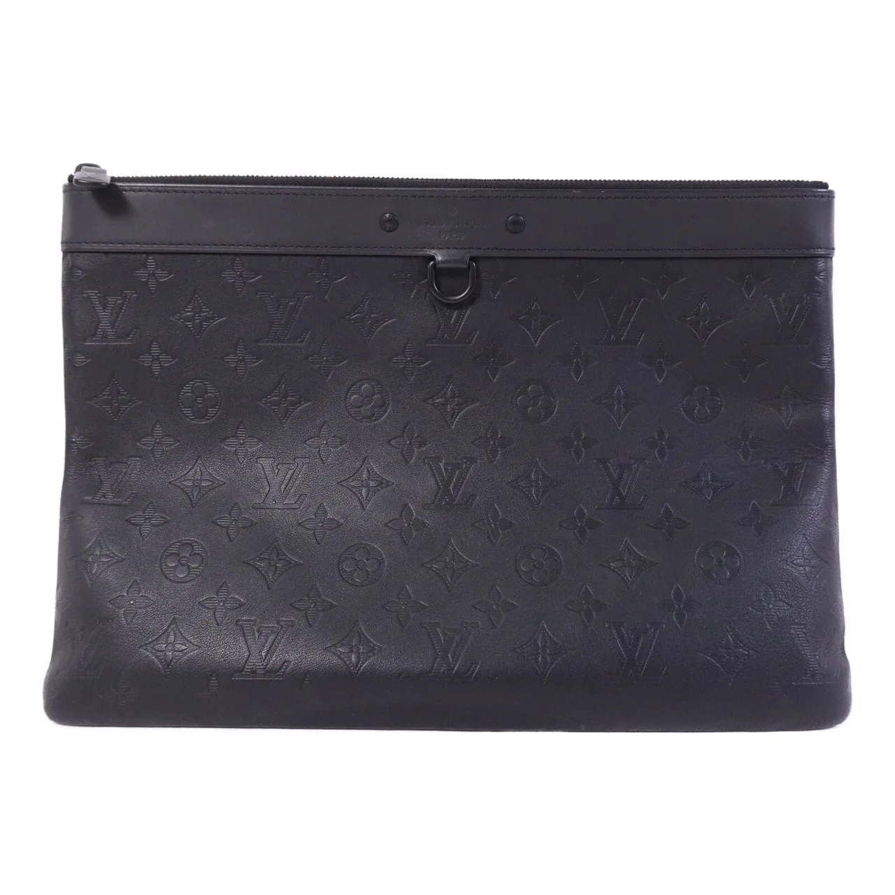 LOUIS VUITTON Pochette Discovery M62903 手拿包 牛皮 黑色 / Black