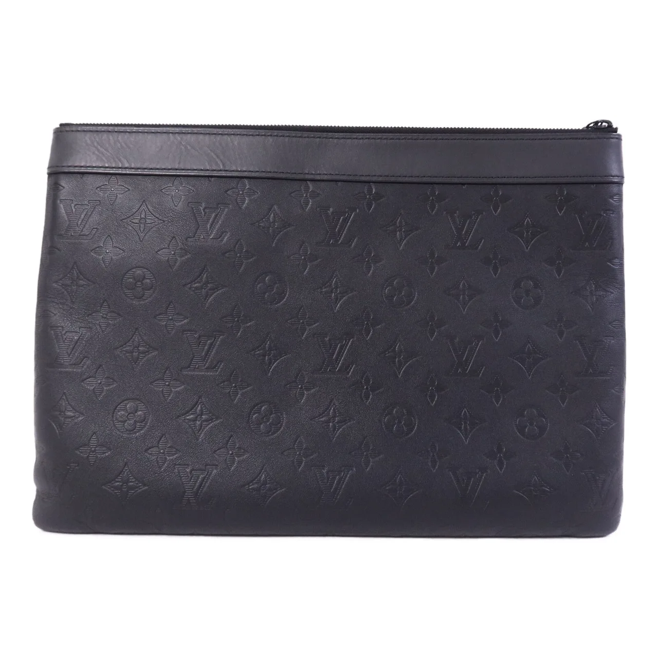 LOUIS VUITTON Pochette Discovery M62903 Clutch Calfskin 黑色 / Black Calfskin Rank A - Thumbnail 2