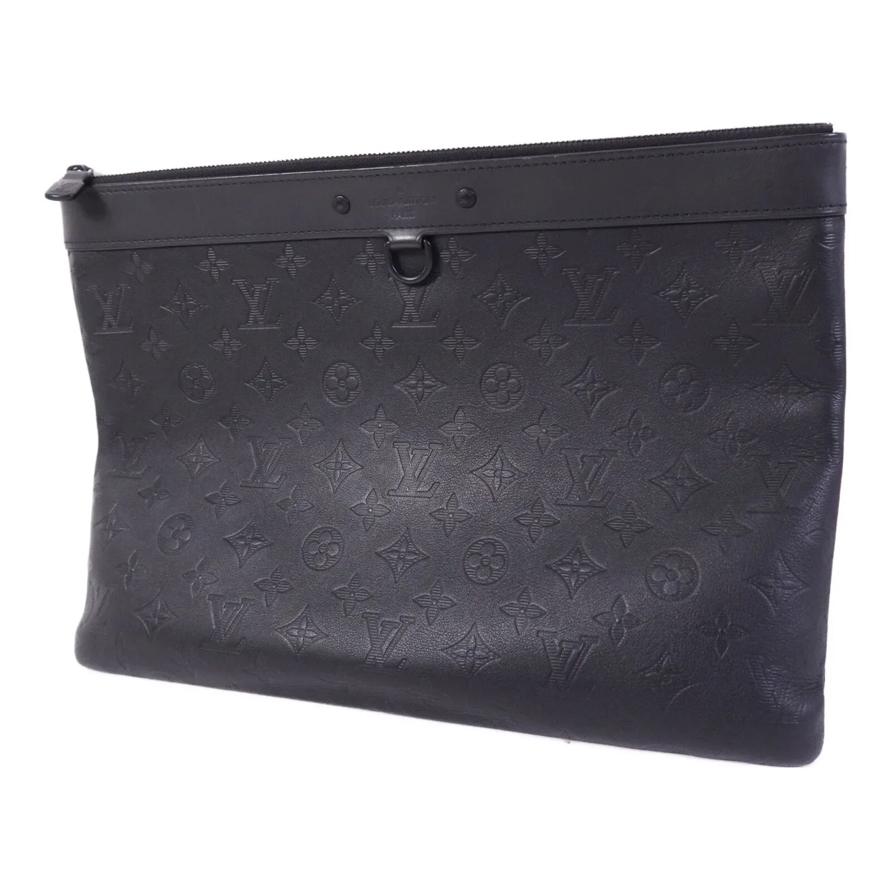 LOUIS VUITTON Pochette Discovery M62903 Clutch Calfskin 黑色 / Black Calfskin Rank A - Thumbnail 3