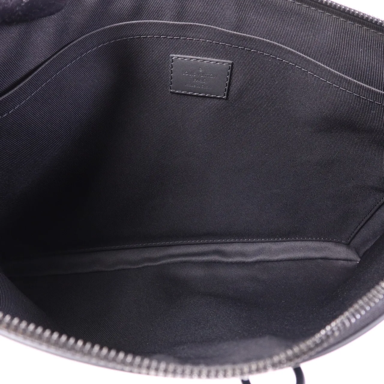 LOUIS VUITTON Pochette Discovery M62903 Clutch Calfskin 黑色 / Black Calfskin Rank A - Thumbnail 5