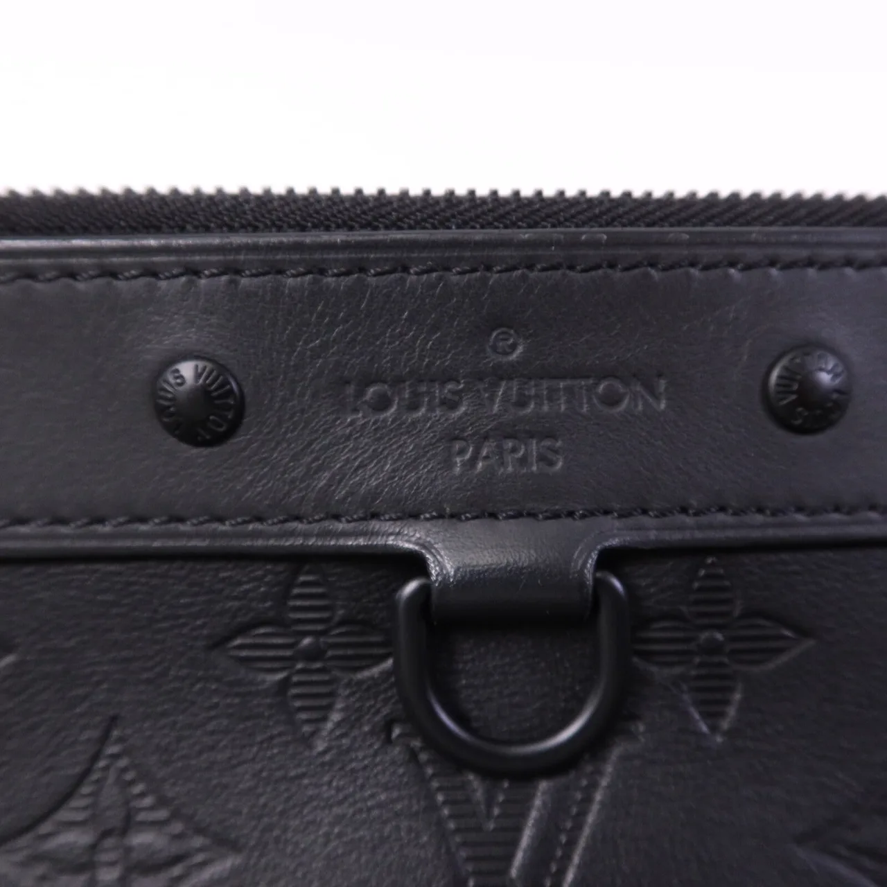 LOUIS VUITTON Pochette Discovery M62903 Clutch Calfskin 黑色 / Black Calfskin Rank A - Thumbnail 14