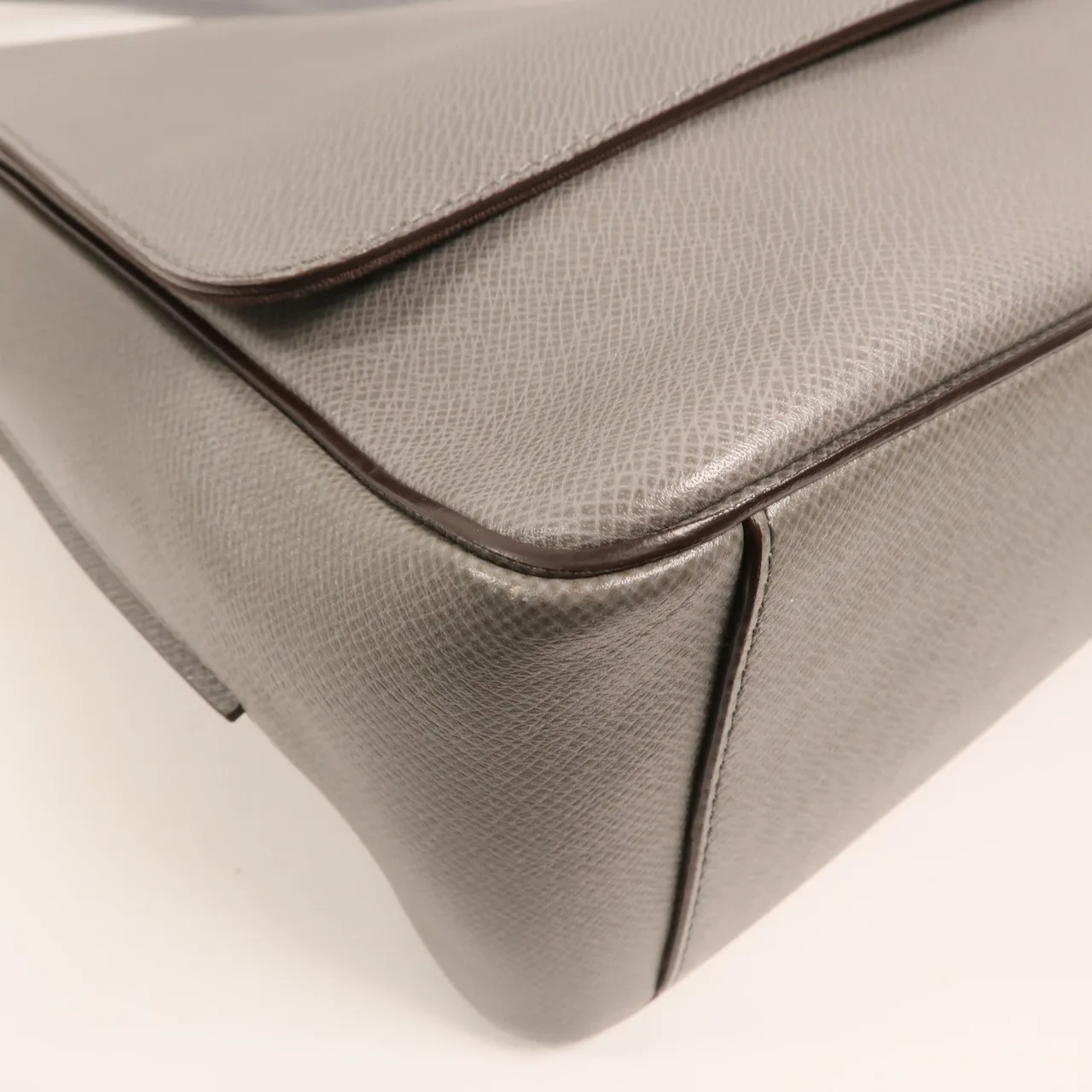 LOUIS VUITTON Roman M32623 肩背包 牛皮 灰色 / Gray 牛皮 中古品B - 縮圖 10