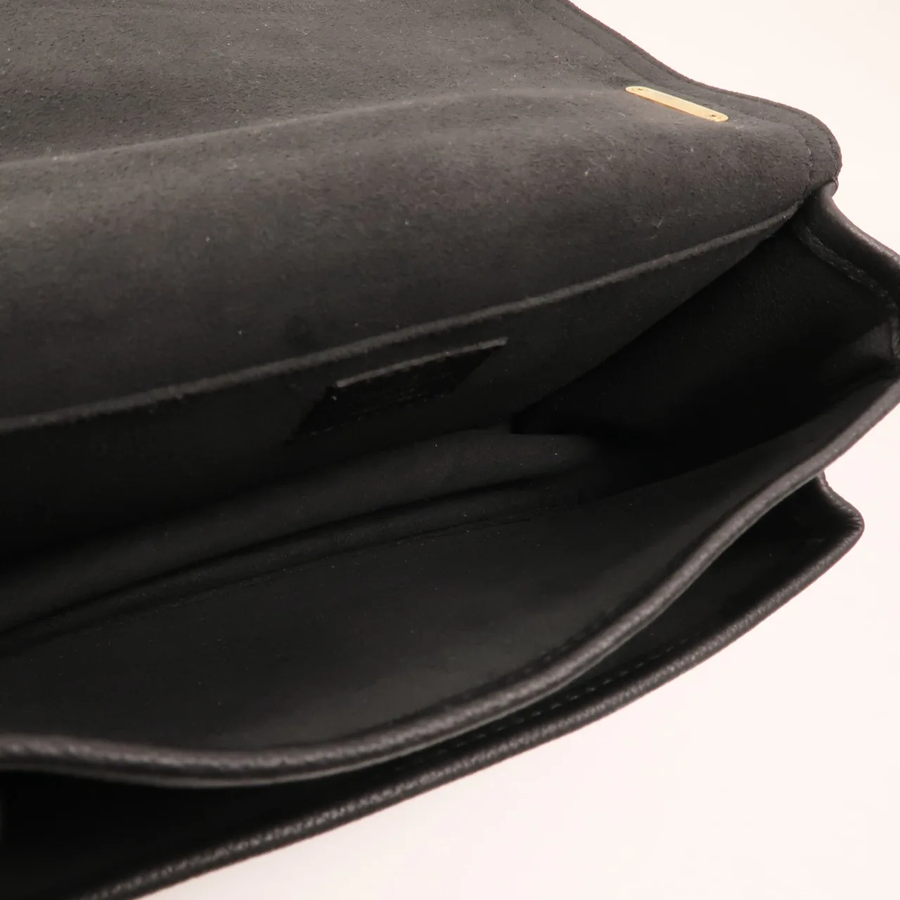 LOUIS VUITTON Lock Me M57073 肩背包 牛皮 黑色 / Black 牛皮 中古品A - 縮圖 5