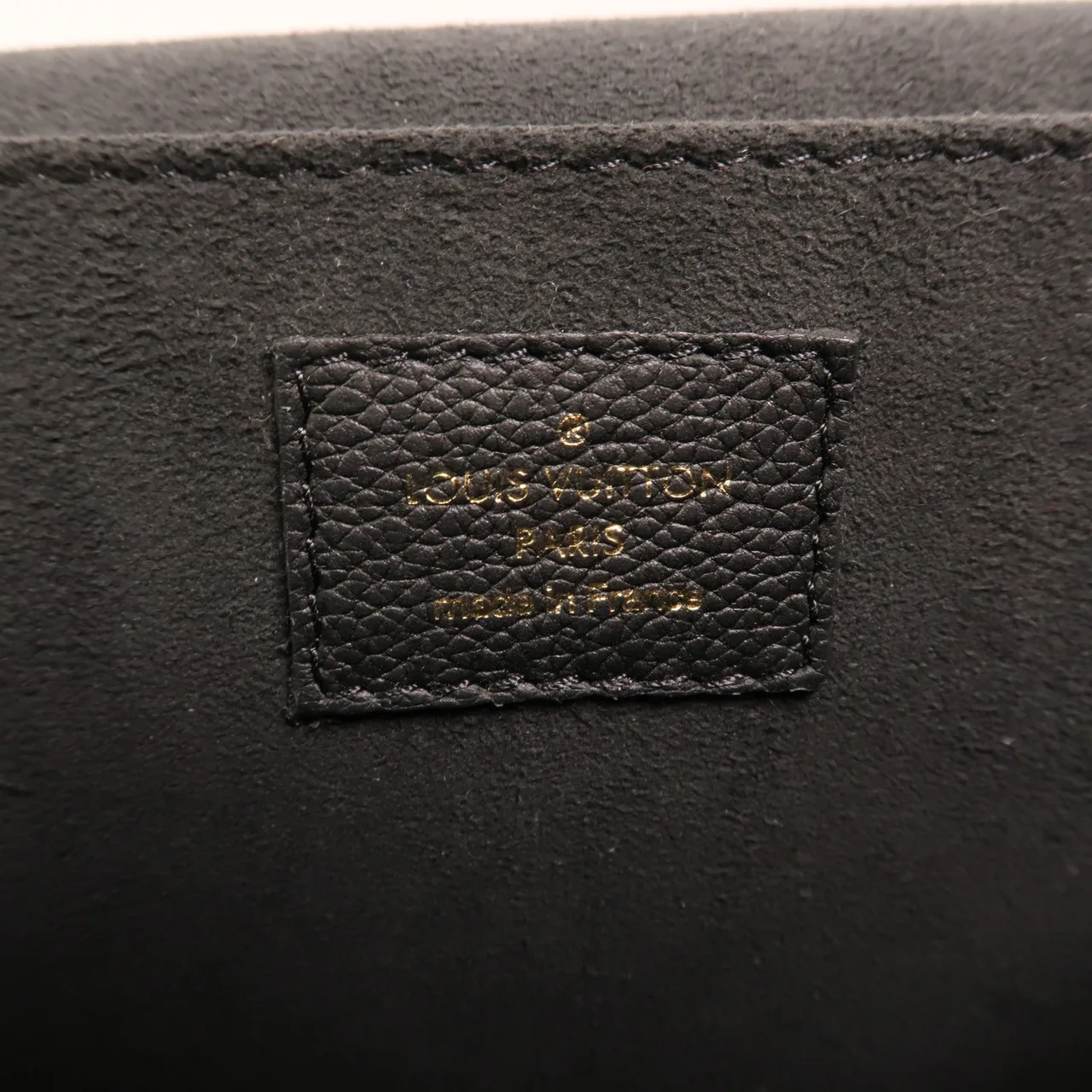 LOUIS VUITTON Lock Me M57073 肩背包 牛皮 黑色 / Black 牛皮 中古品A - 縮圖 6