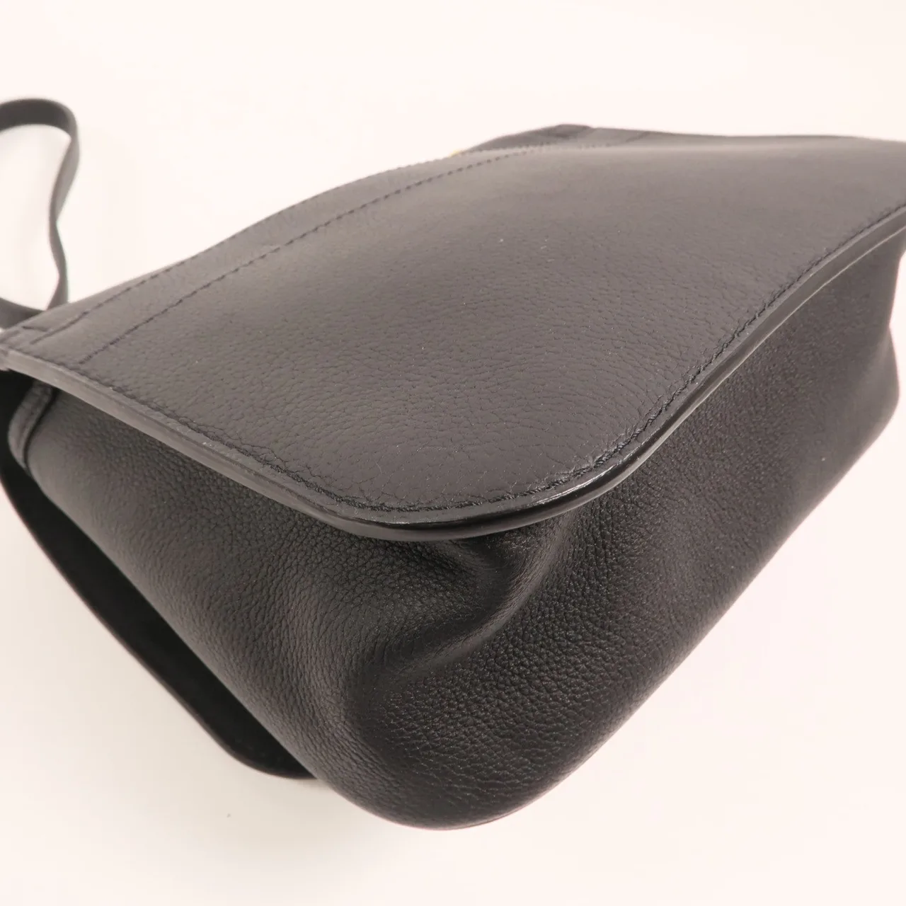 LOUIS VUITTON Lock Me M57073 肩背包 牛皮 黑色 / Black 牛皮 中古品A - 縮圖 11