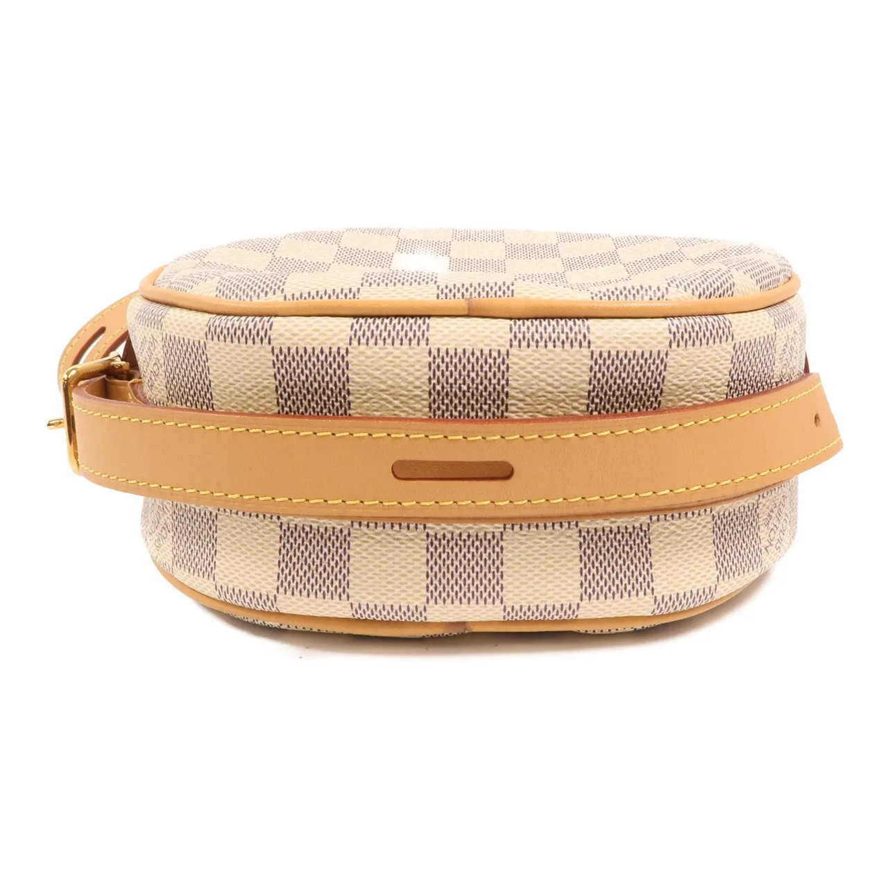 LOUIS VUITTON Boite Chapeau Souple N40333 肩背包 塗層帆布 白色 / White 塗層帆布 中古品A - 縮圖 4