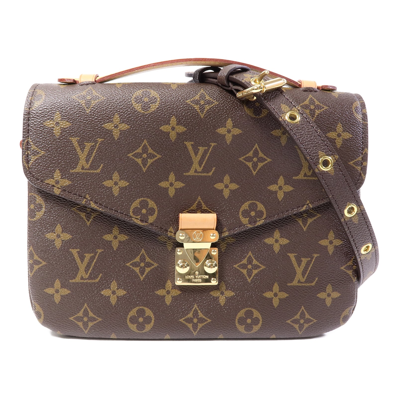 LOUIS VUITTON Pochette Metis M44875 2-Way Bag Coated Canvas