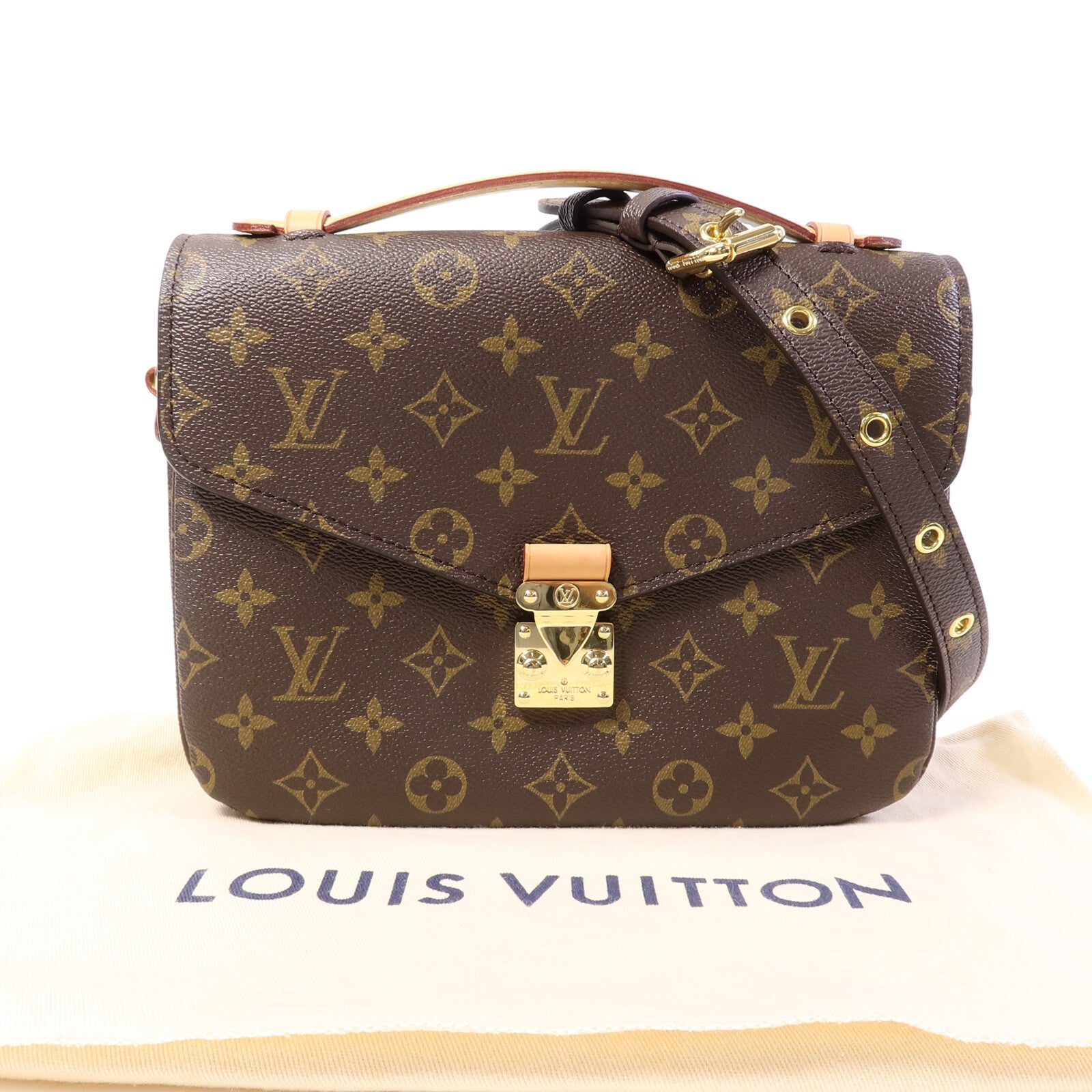 LOUIS VUITTON Pochette Metis M44875 2-Way Bag Coated Canvas 9