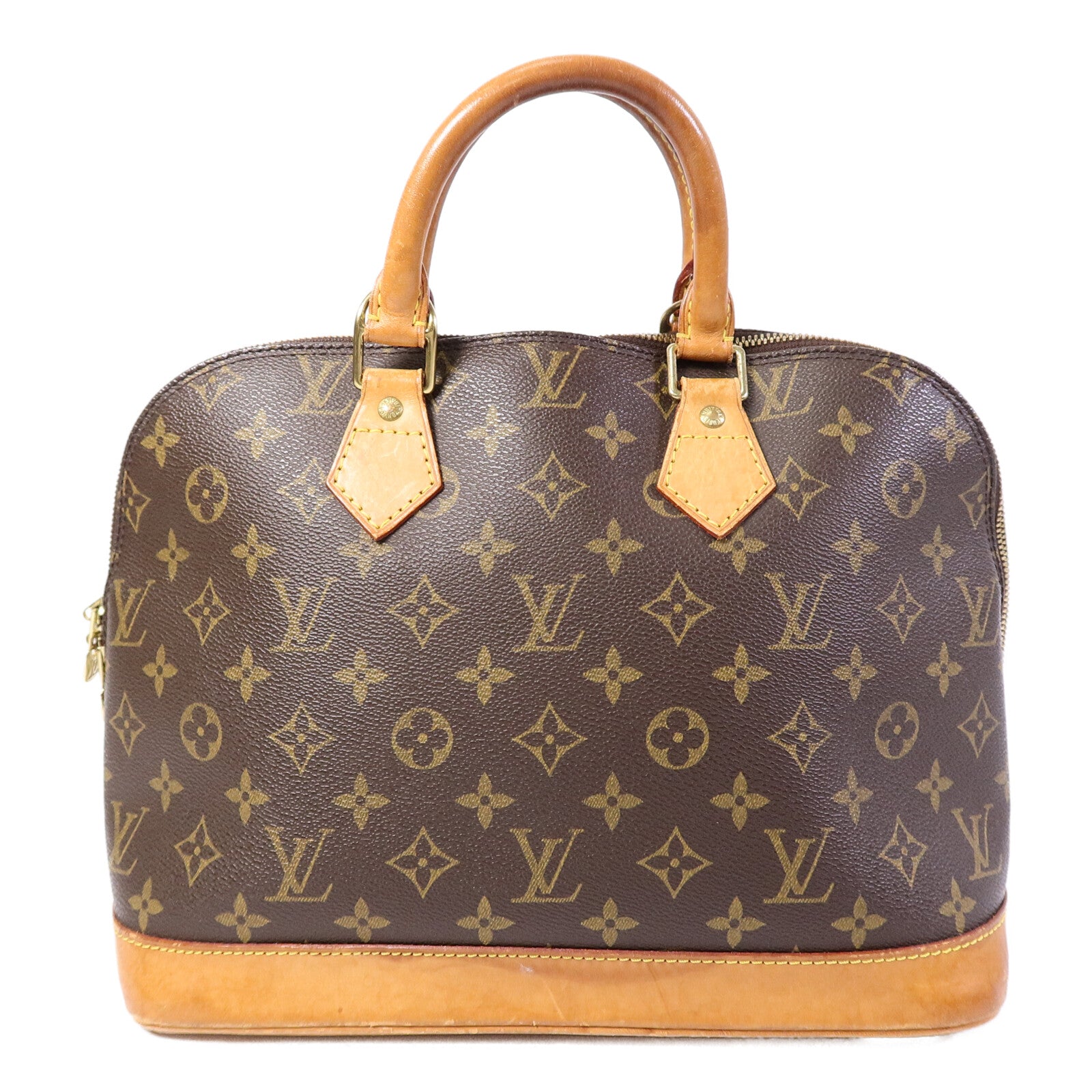 LOUIS VUITTON Alma M51130 Handbag Coated Canvas