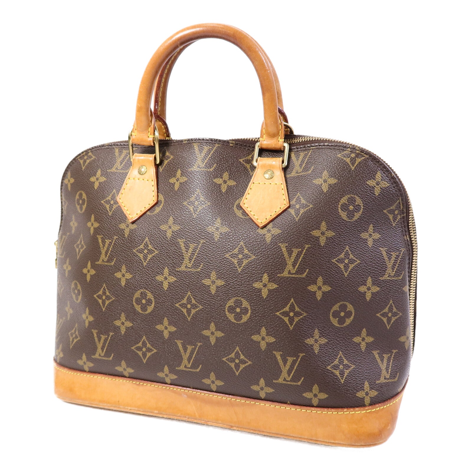 LOUIS VUITTON Alma M51130 Handbag Coated Canvas 3