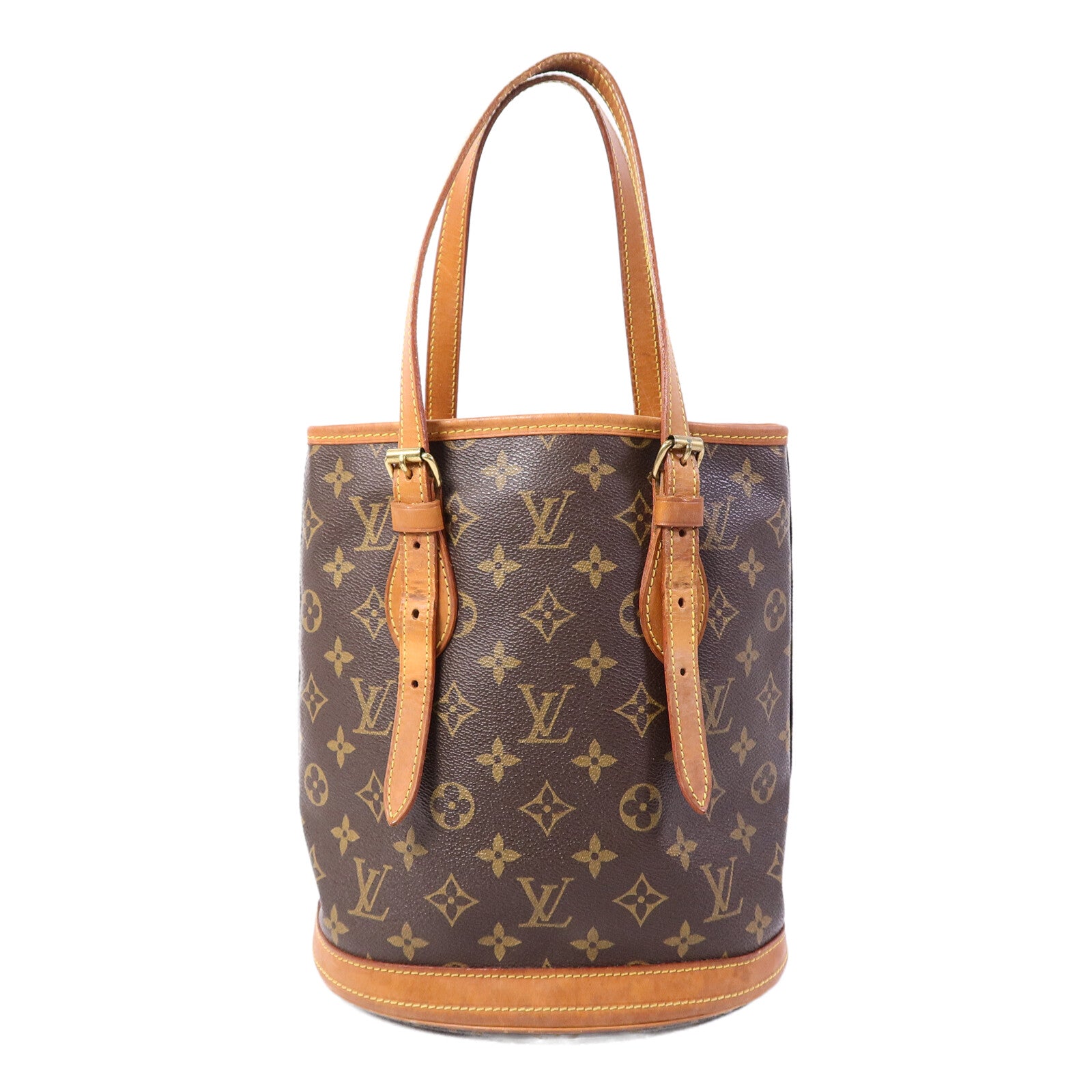 LOUIS VUITTON Bucket M42238 Tote Bag Coated Canvas