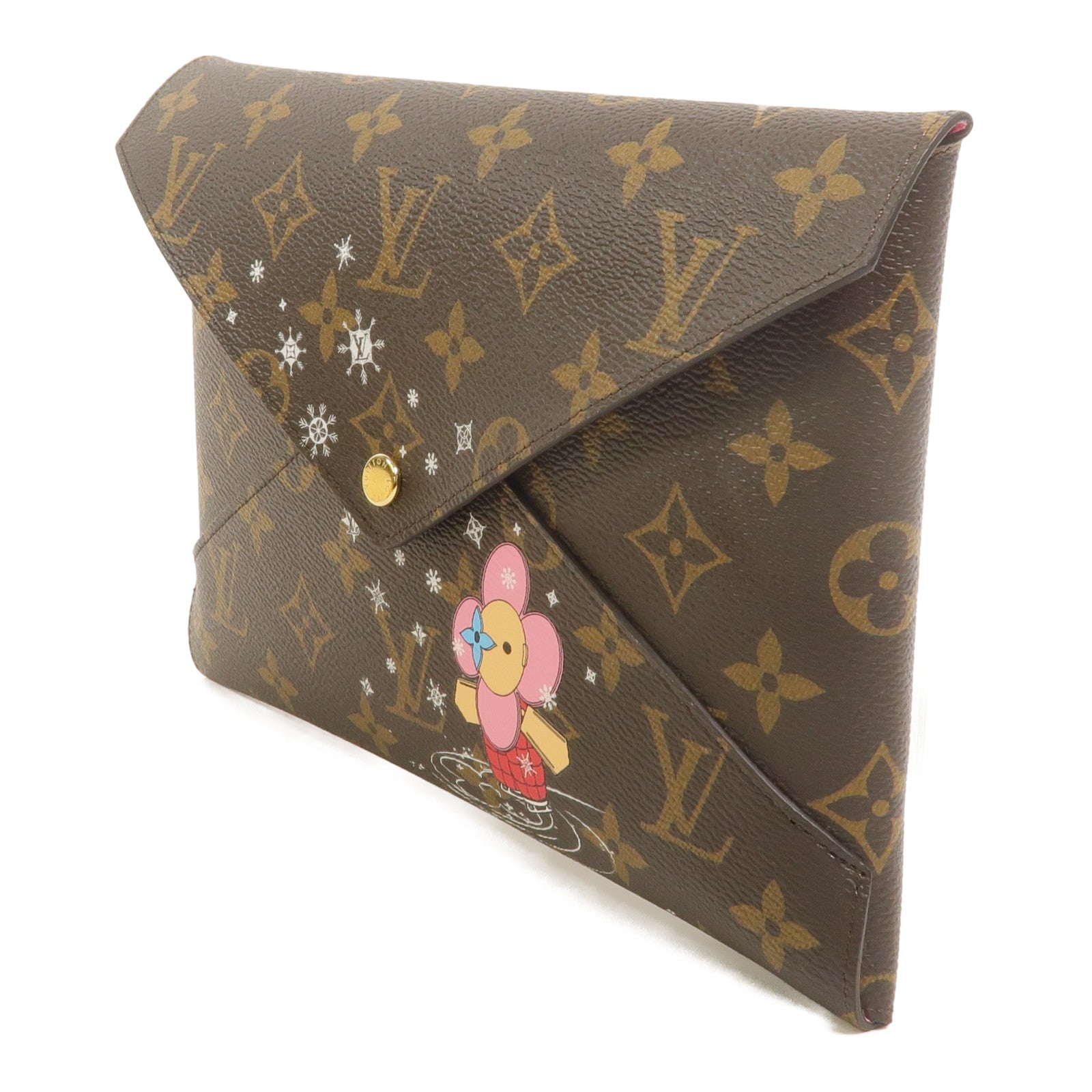 LOUIS VUITTON Kirigami M82655 Clutch Coated Canvas 3