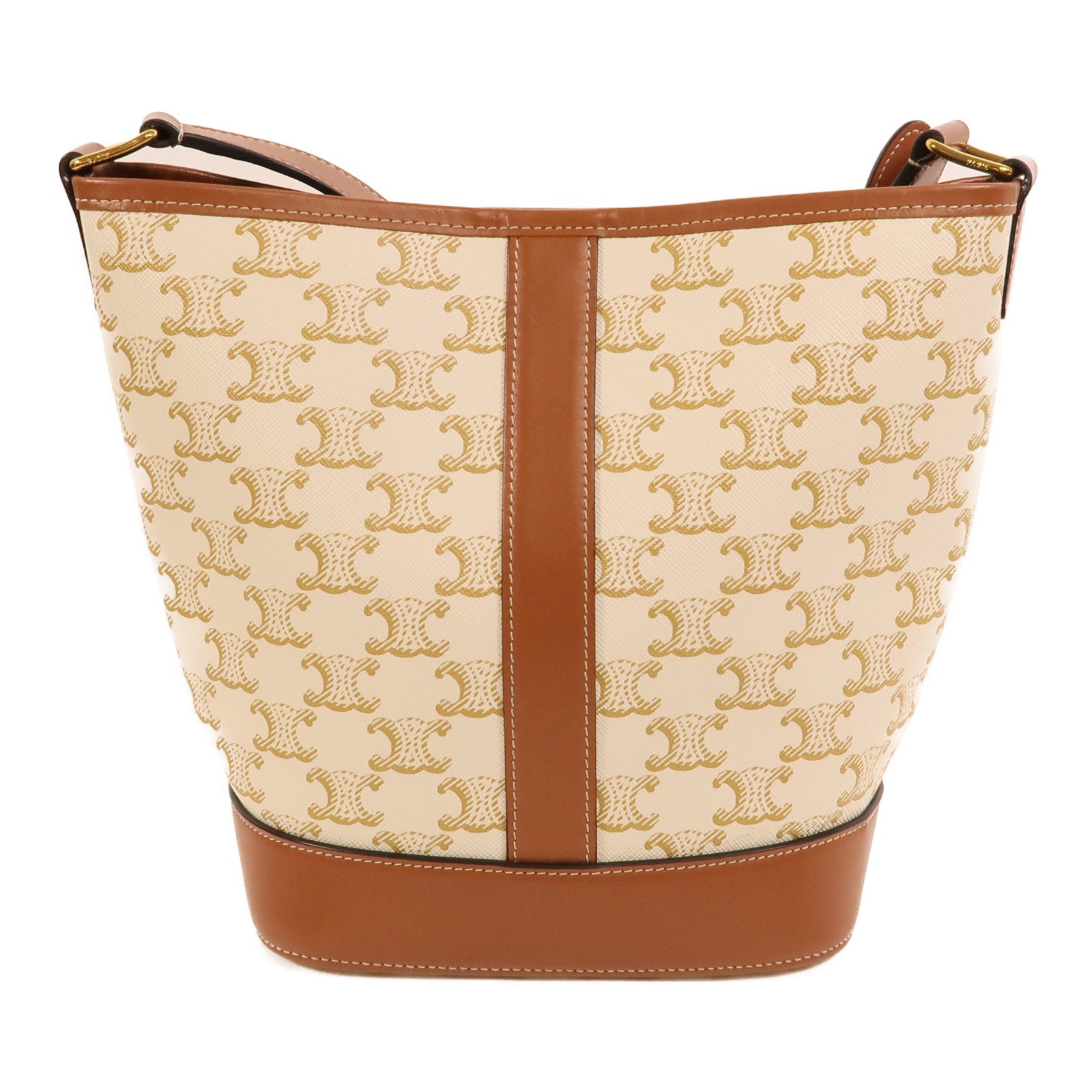 LOUIS VUITTON Bucket Shoulder Bag Coated Canvas 2