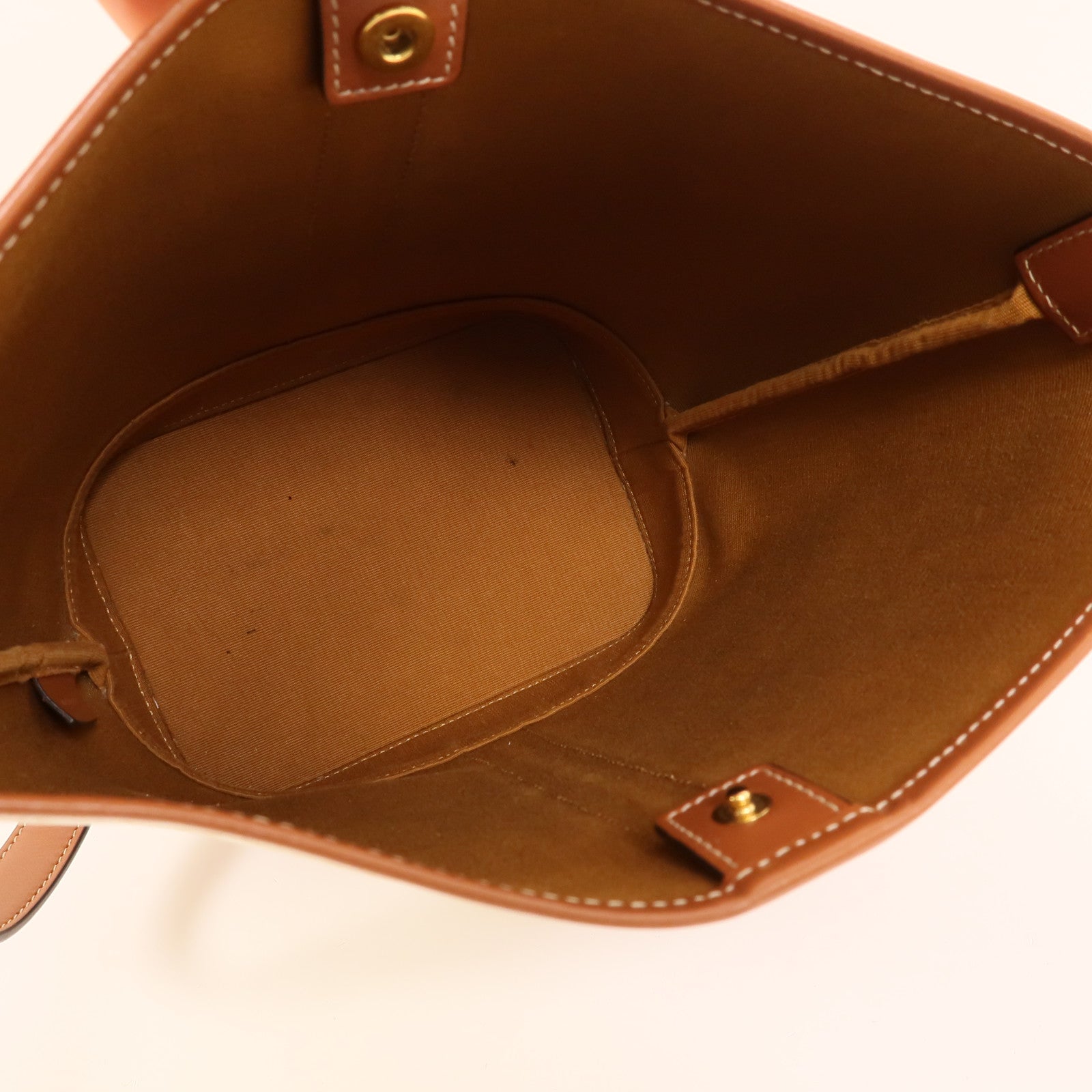 LOUIS VUITTON Bucket Shoulder Bag Coated Canvas 5