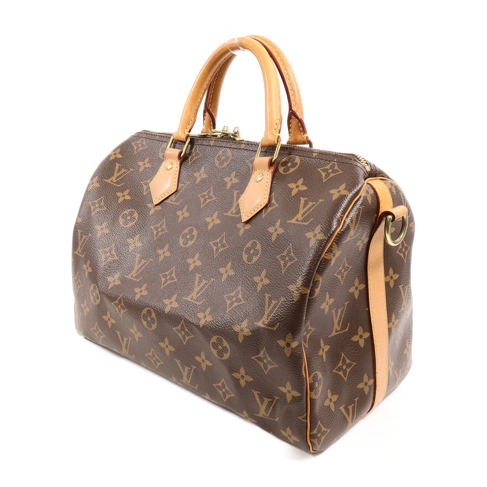 LOUIS VUITTON Speedy Bandouliere M41112 兩用包 塗層帆布 3