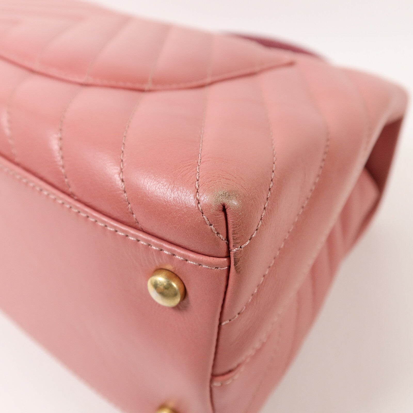 LOUIS VUITTON 2-Way Bag Calfskin 16