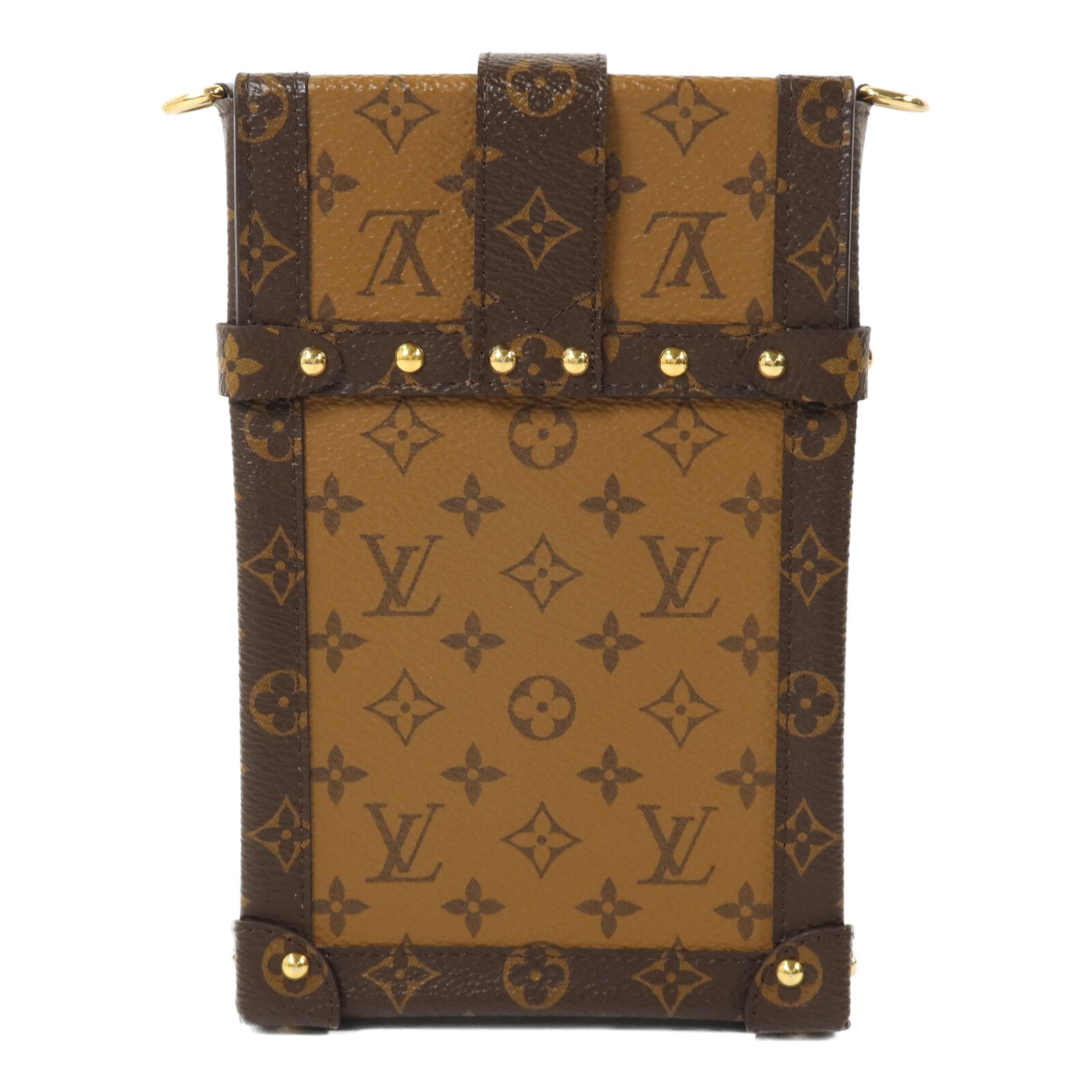 LOUIS VUITTON Trunk M67873 Shoulder Bag Coated Canvas 2