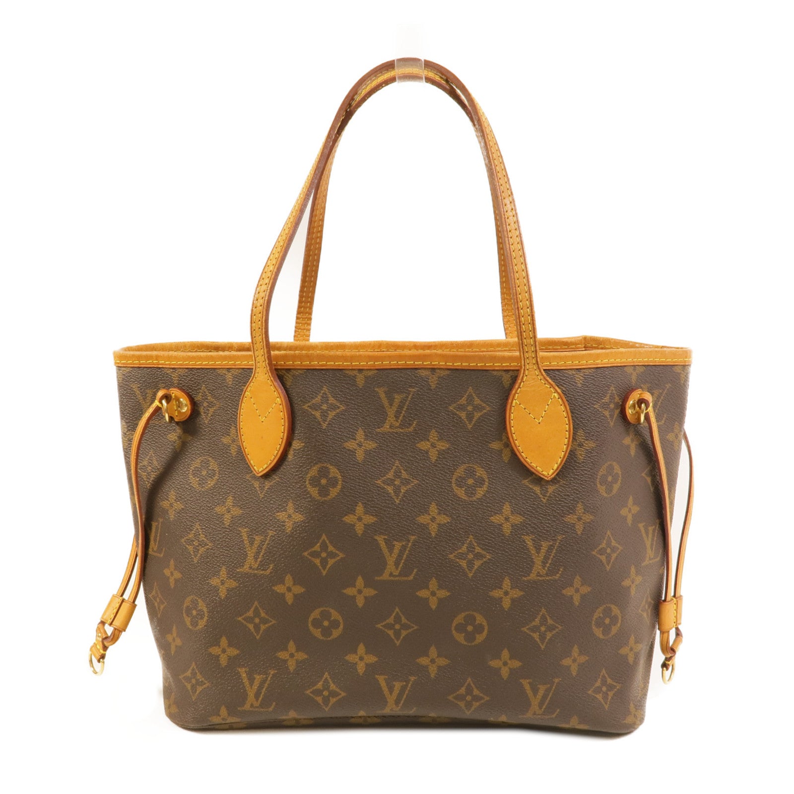LOUIS VUITTON Neverfull M40155 Tote Bag Coated Canvas
