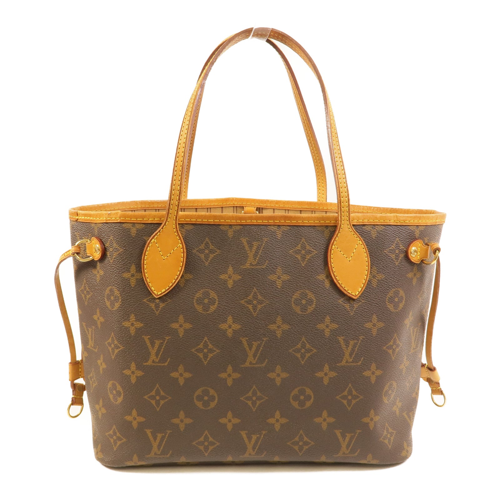 LOUIS VUITTON Neverfull M40155 Tote Bag Coated Canvas 2