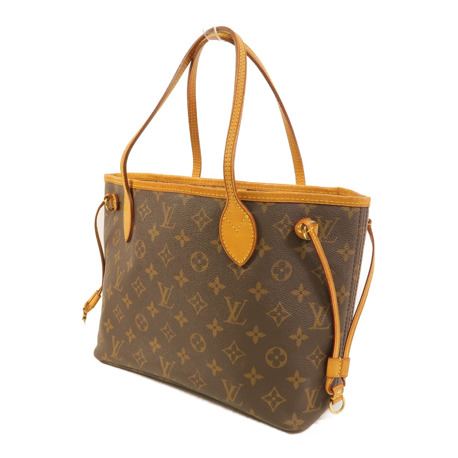 LOUIS VUITTON Neverfull M40155 Tote Bag Coated Canvas 3