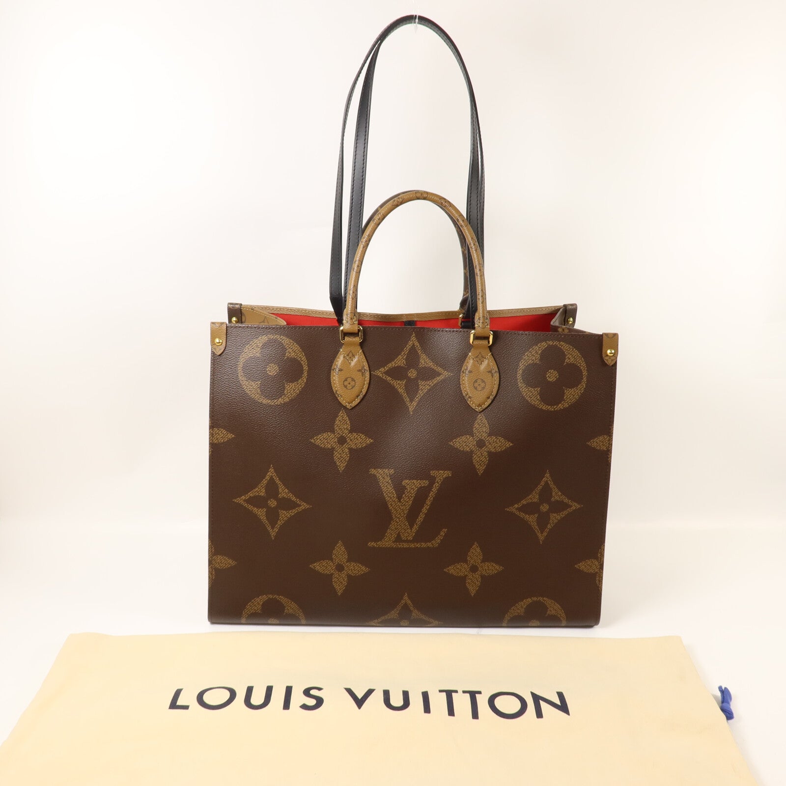 LOUIS VUITTON OnTheGo M45320 2-Way Bag Coated Canvas 8