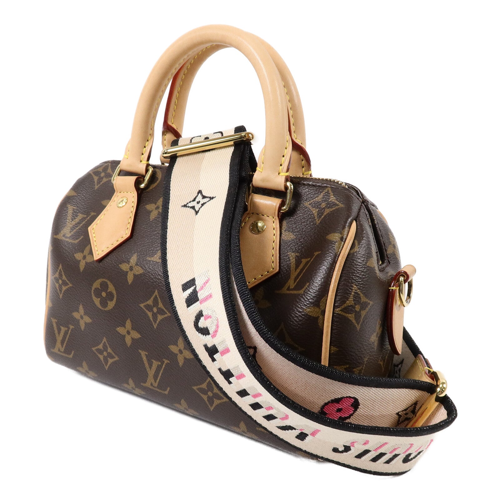 LOUIS VUITTON Speedy Bandouliere M46234 2-Way Bag Coated Canvas 3