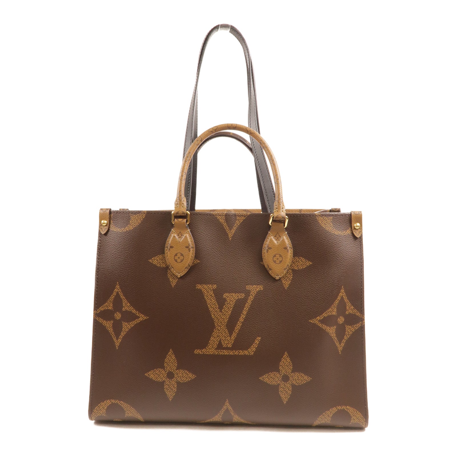 LOUIS VUITTON OnTheGo M45321 2-Way Bag Coated Canvas