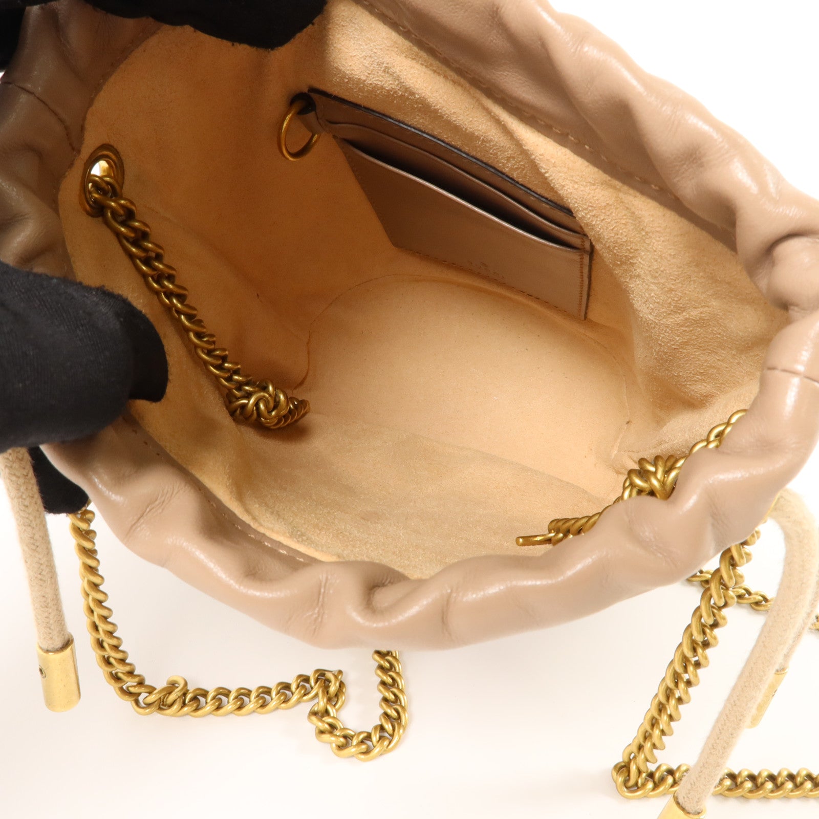 LOUIS VUITTON Bucket 575163 Shoulder Bag Calfskin 5