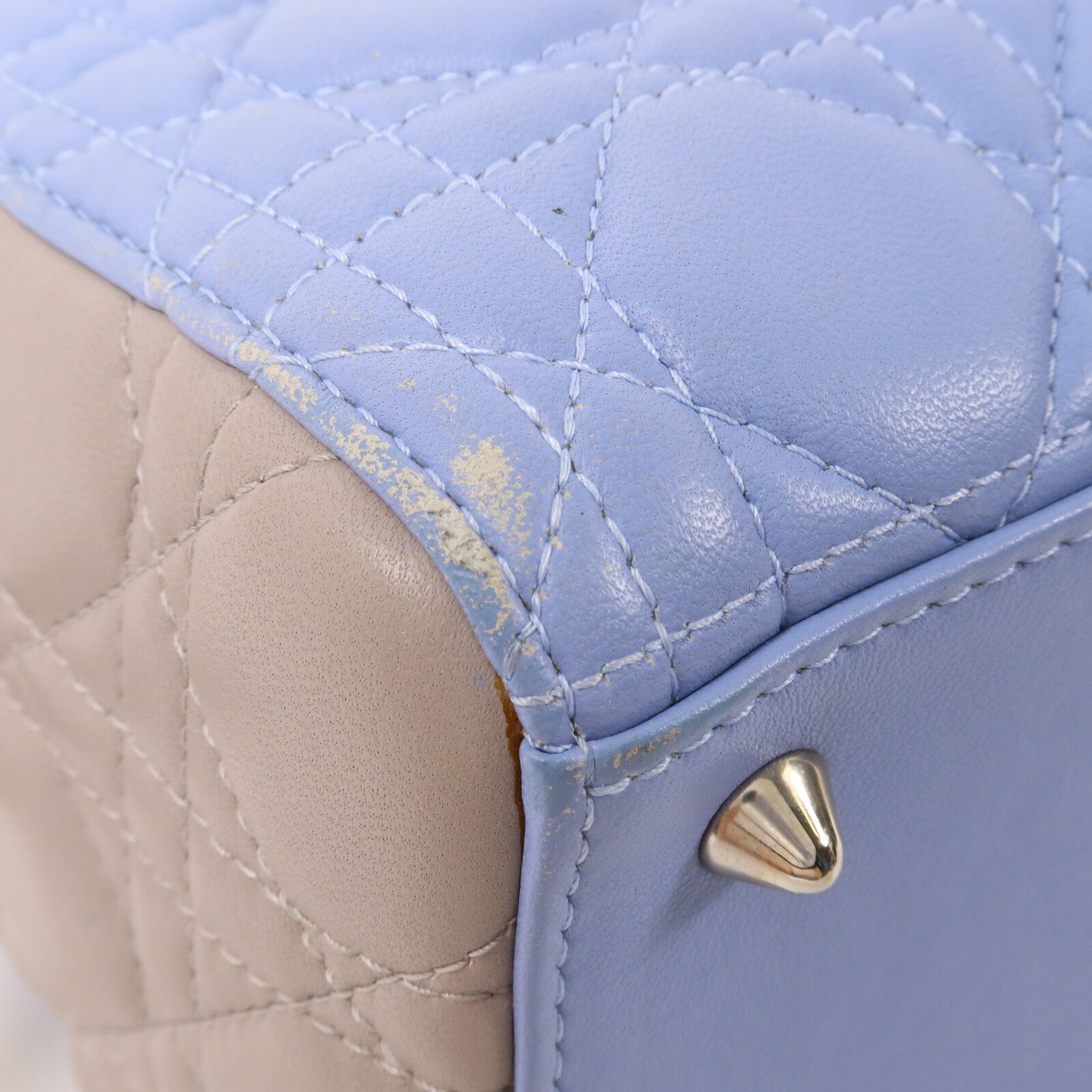 LOUIS VUITTON 2-Way Bag Lambskin 12