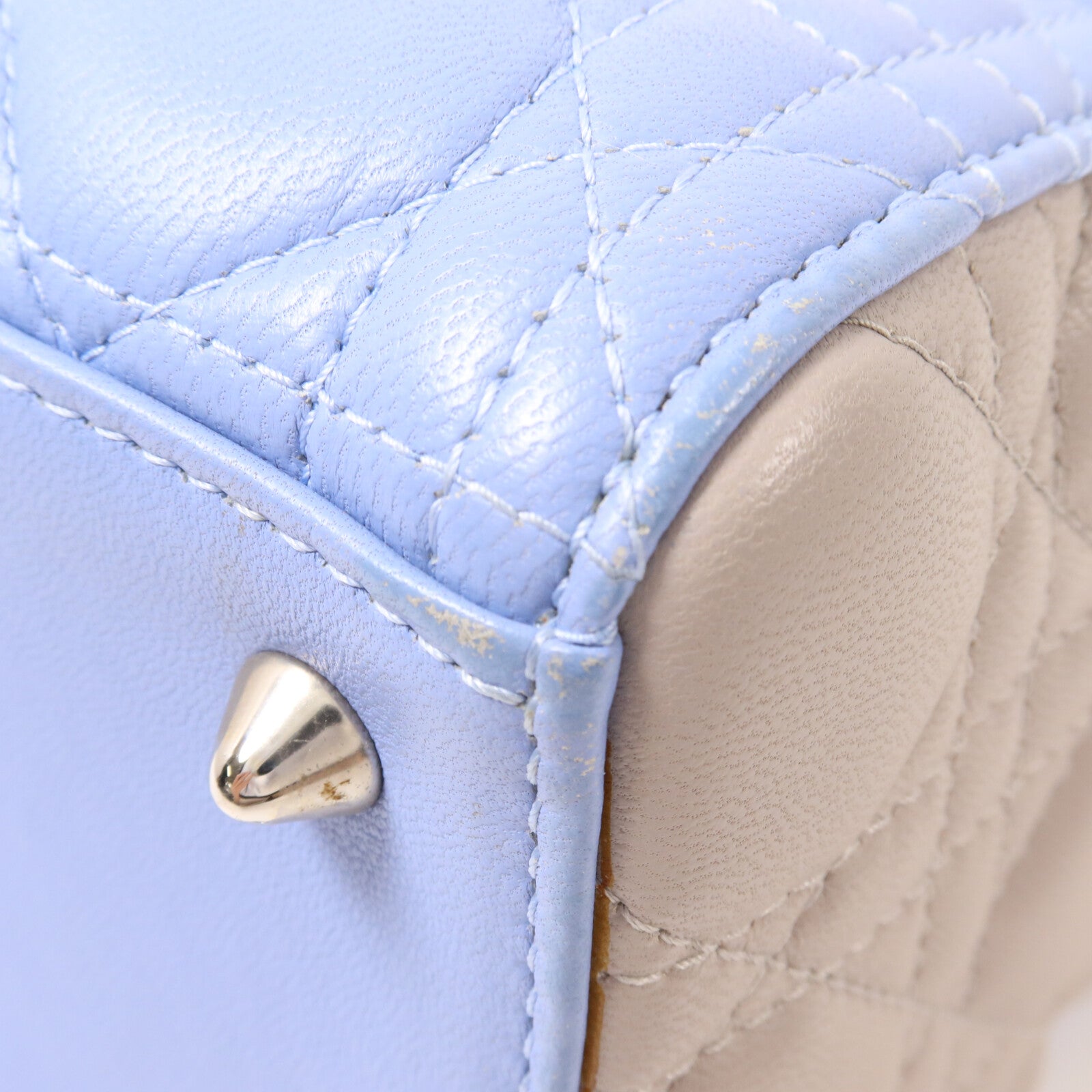 LOUIS VUITTON 2-Way Bag Lambskin 13