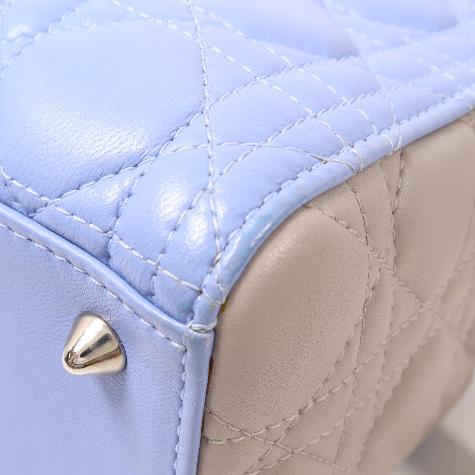 LOUIS VUITTON 2-Way Bag Lambskin 15