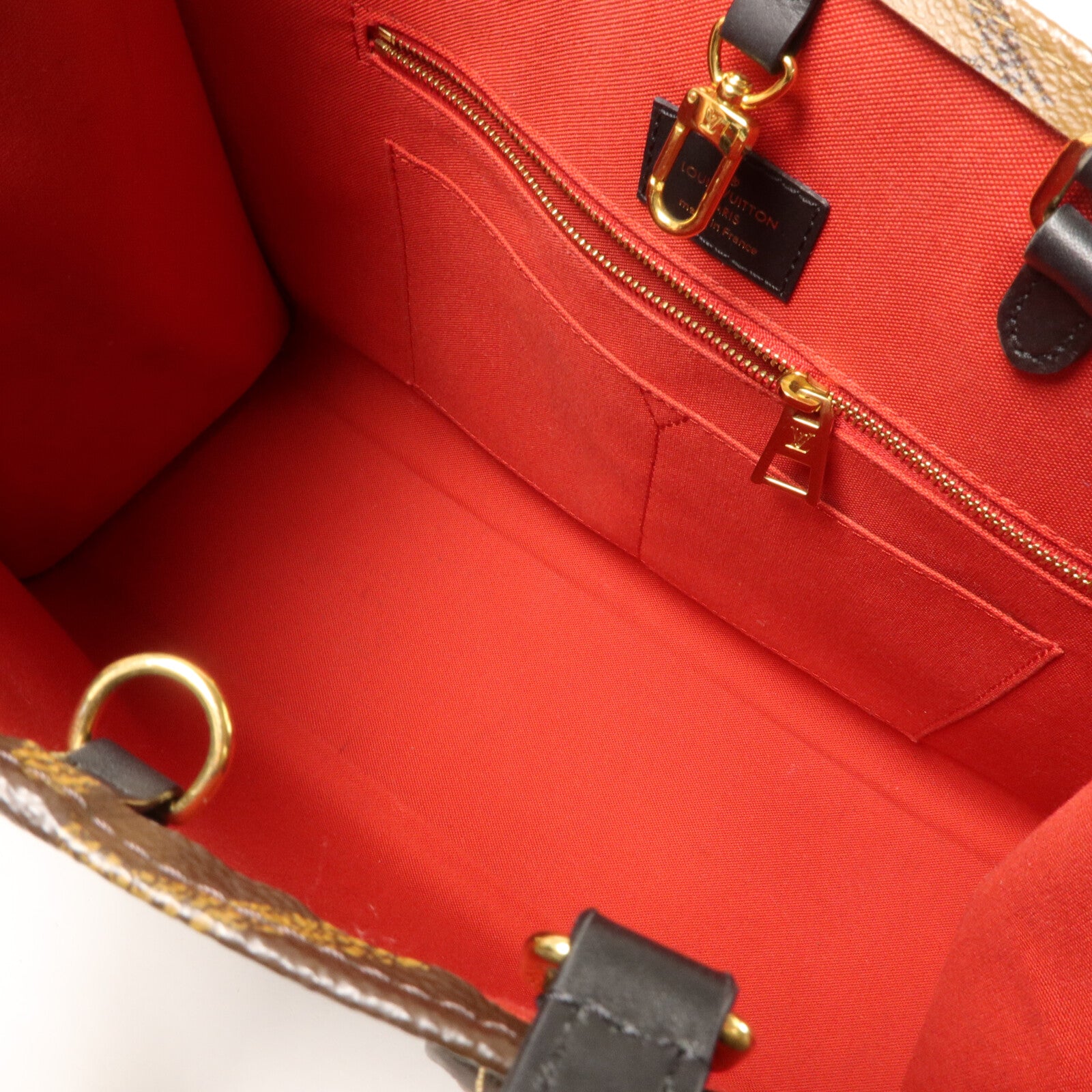 LOUIS VUITTON OnTheGo M45321 2-Way Bag Coated Canvas 5