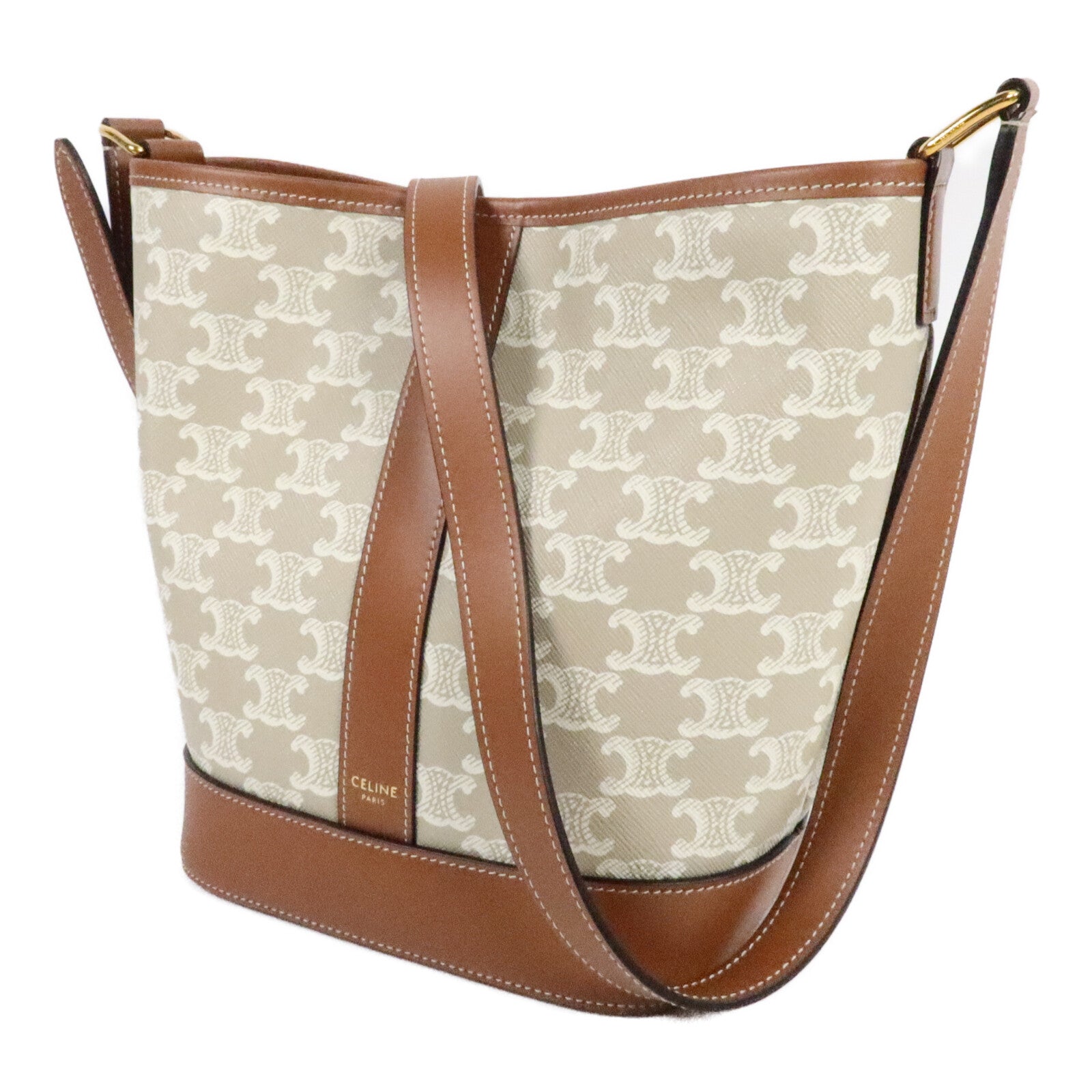 LOUIS VUITTON Bucket 191442FLC Shoulder Bag Coated Canvas 3