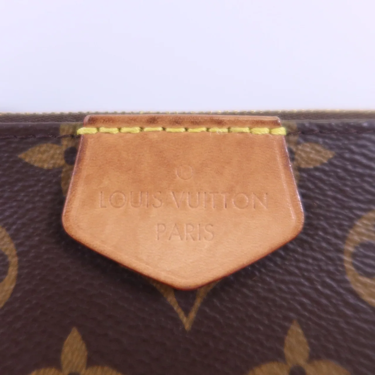 LOUIS VUITTON Multi Pochette M44813 兩用包 塗層帆布 棕色 / 綠色 塗層帆布 中古品B - 縮圖 10