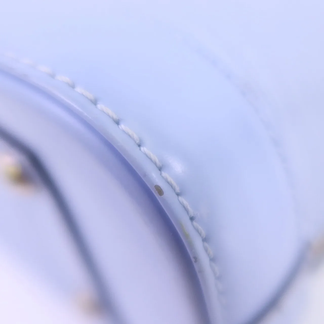 LOUIS VUITTON Alma M59345 兩用包 牛皮 藍色 牛皮 中古品B - 縮圖 7