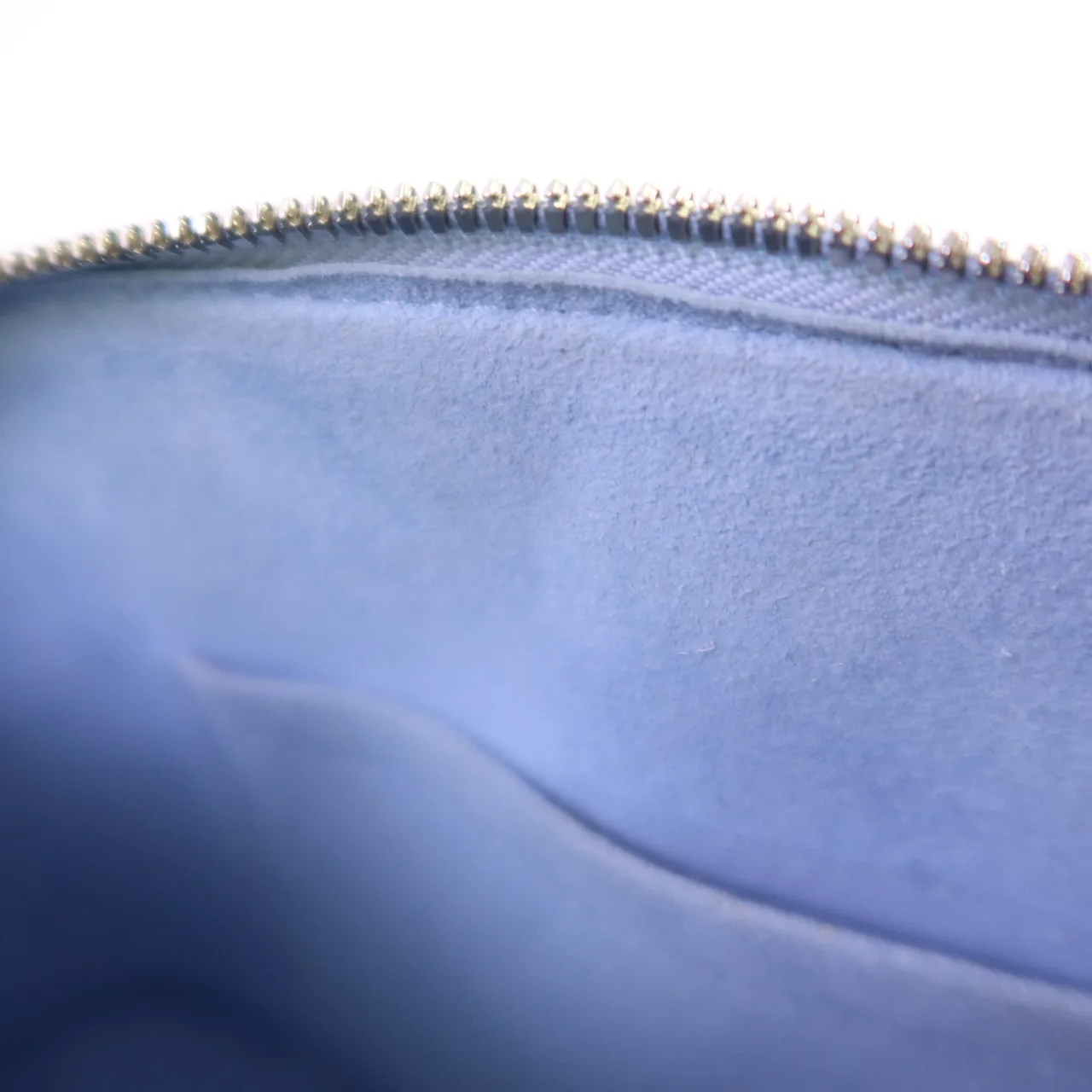 LOUIS VUITTON Alma M59345 兩用包 牛皮 藍色 牛皮 中古品B - 縮圖 15