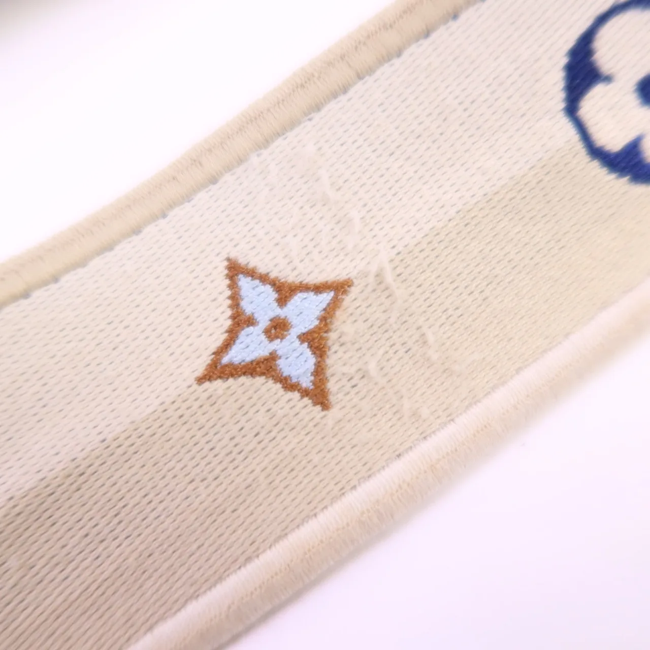 LOUIS VUITTON Alma M59345 兩用包 牛皮 藍色 牛皮 中古品B - 縮圖 17