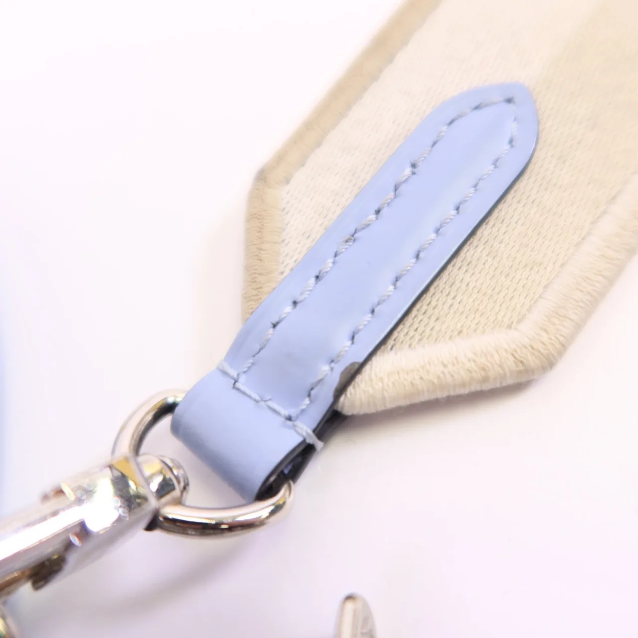 LOUIS VUITTON Alma M59345 兩用包 牛皮 藍色 牛皮 中古品B - 縮圖 18