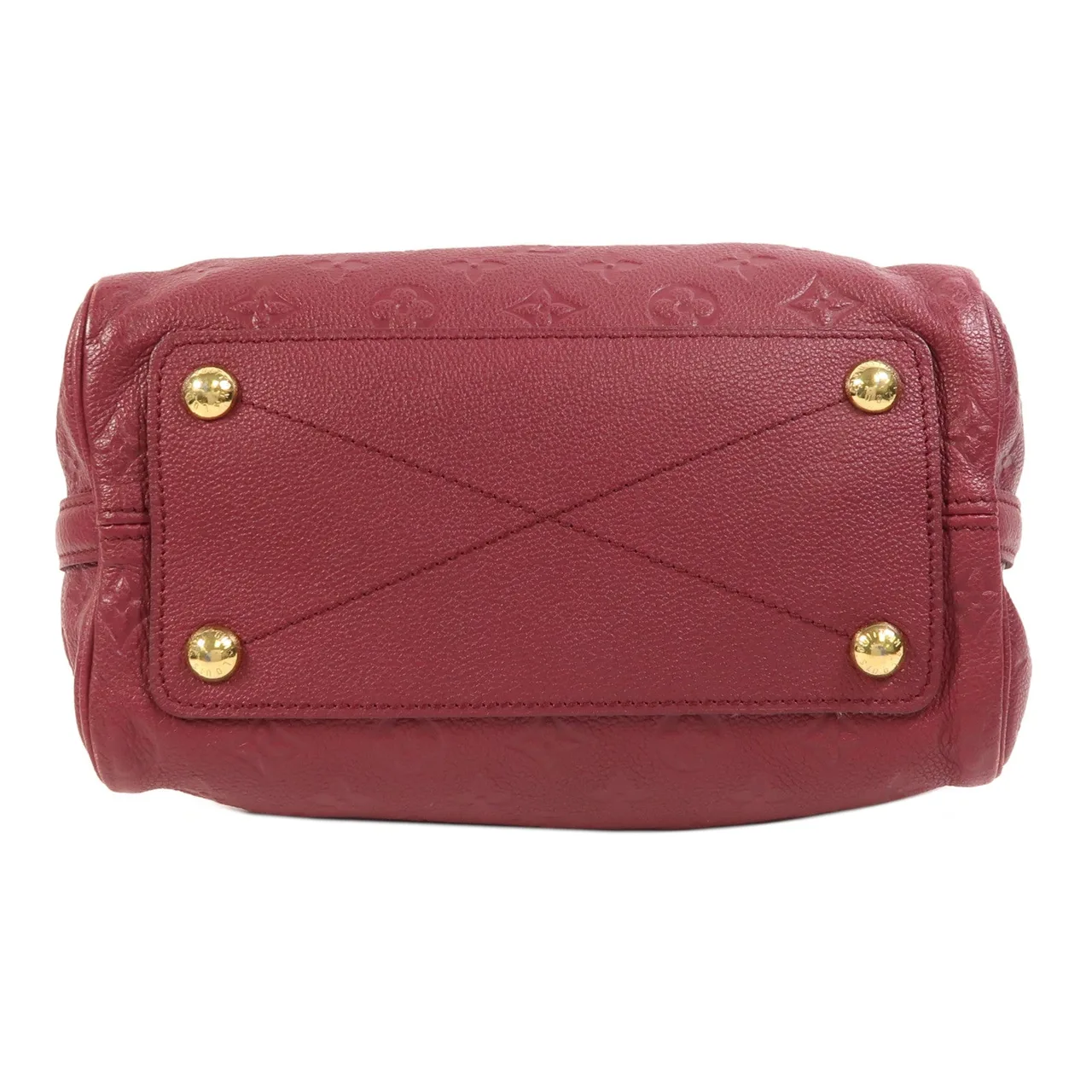 LOUIS VUITTON Speedy Bandouliere M40755 Handbag Leather 紅色 / Red Leather Rank B - Thumbnail 4